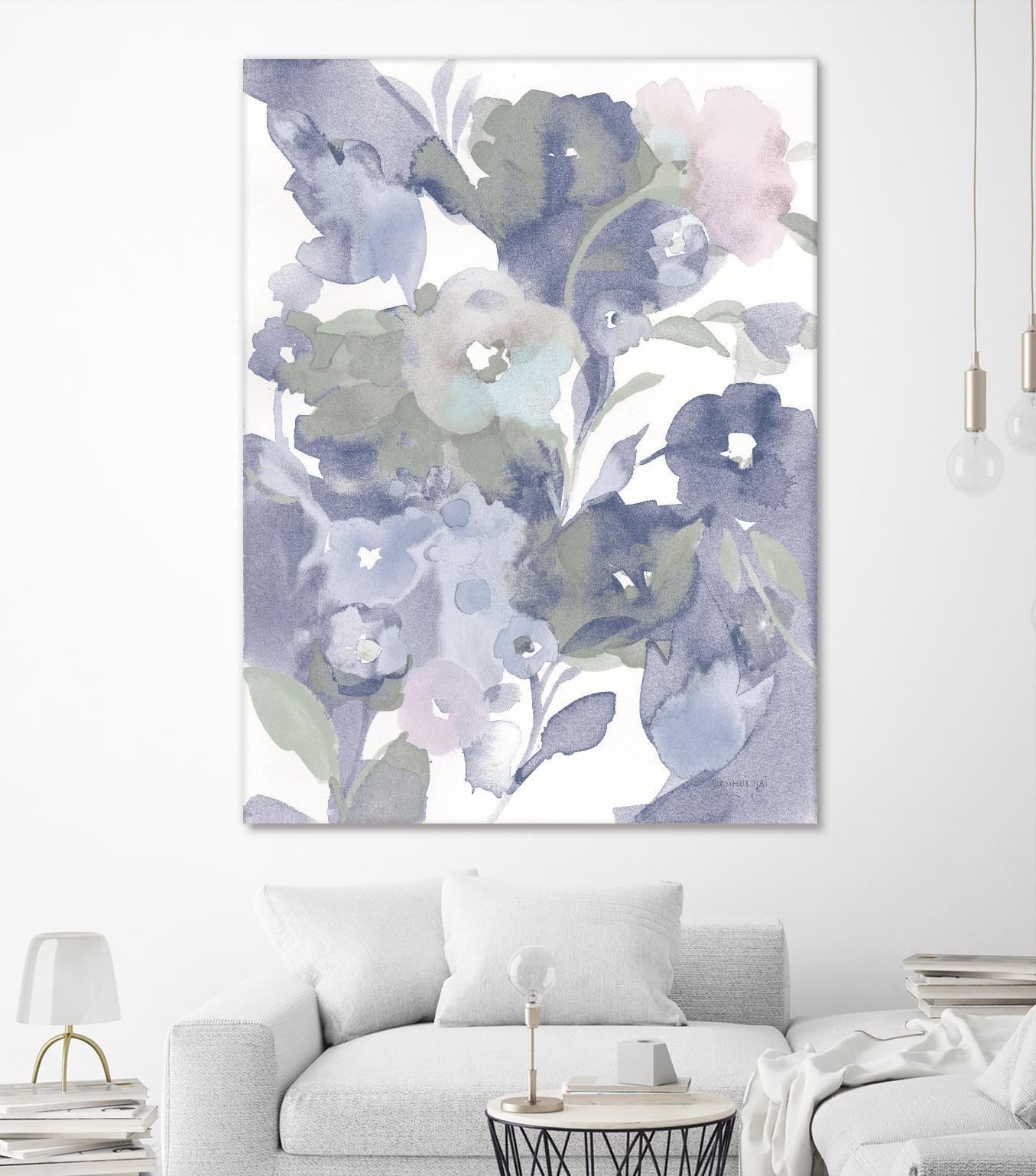 Jewel Garden I Blue by Danhui Nai on GIANT ART - multi abstract abstract