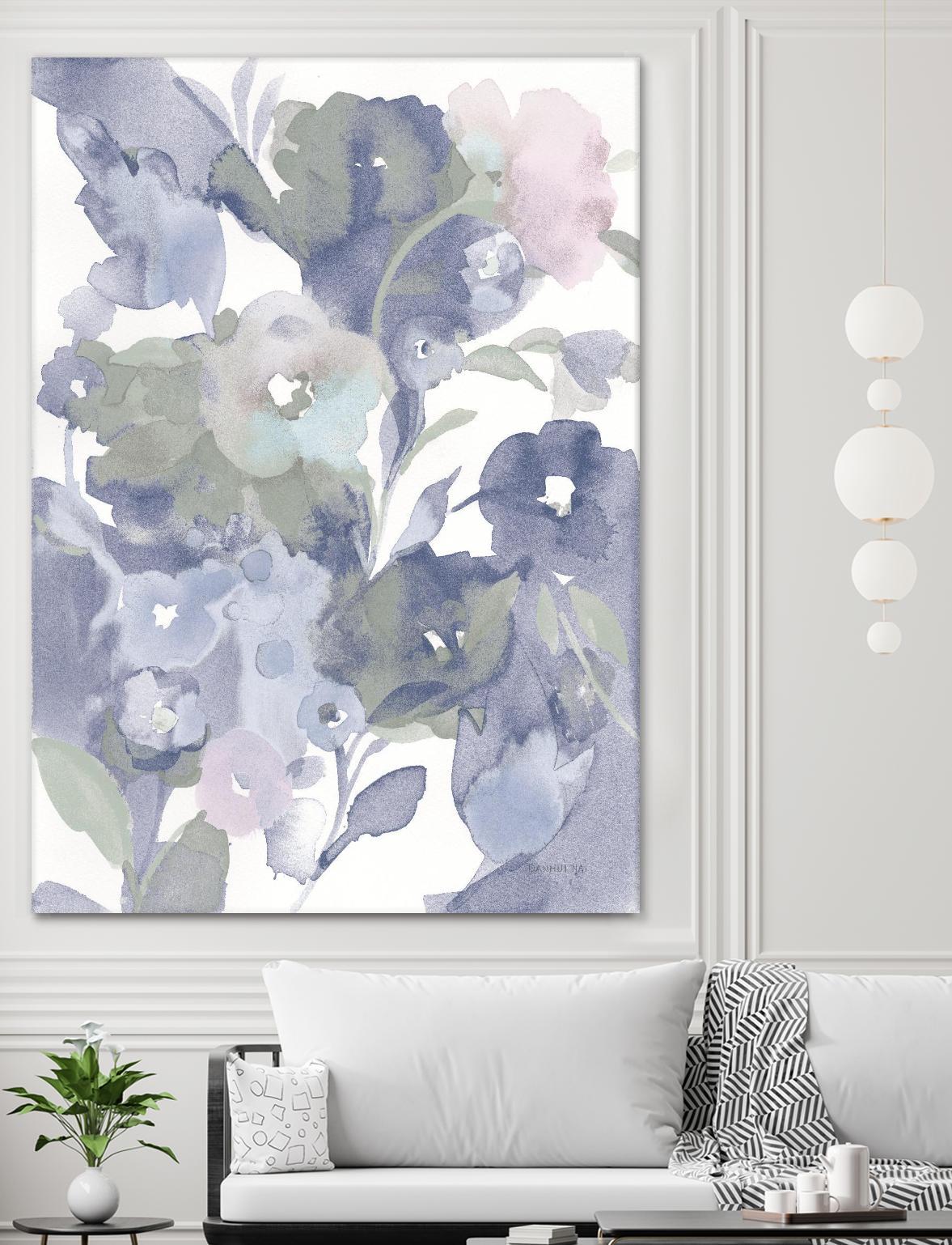 Jewel Garden I Blue by Danhui Nai on GIANT ART - multi abstract abstract