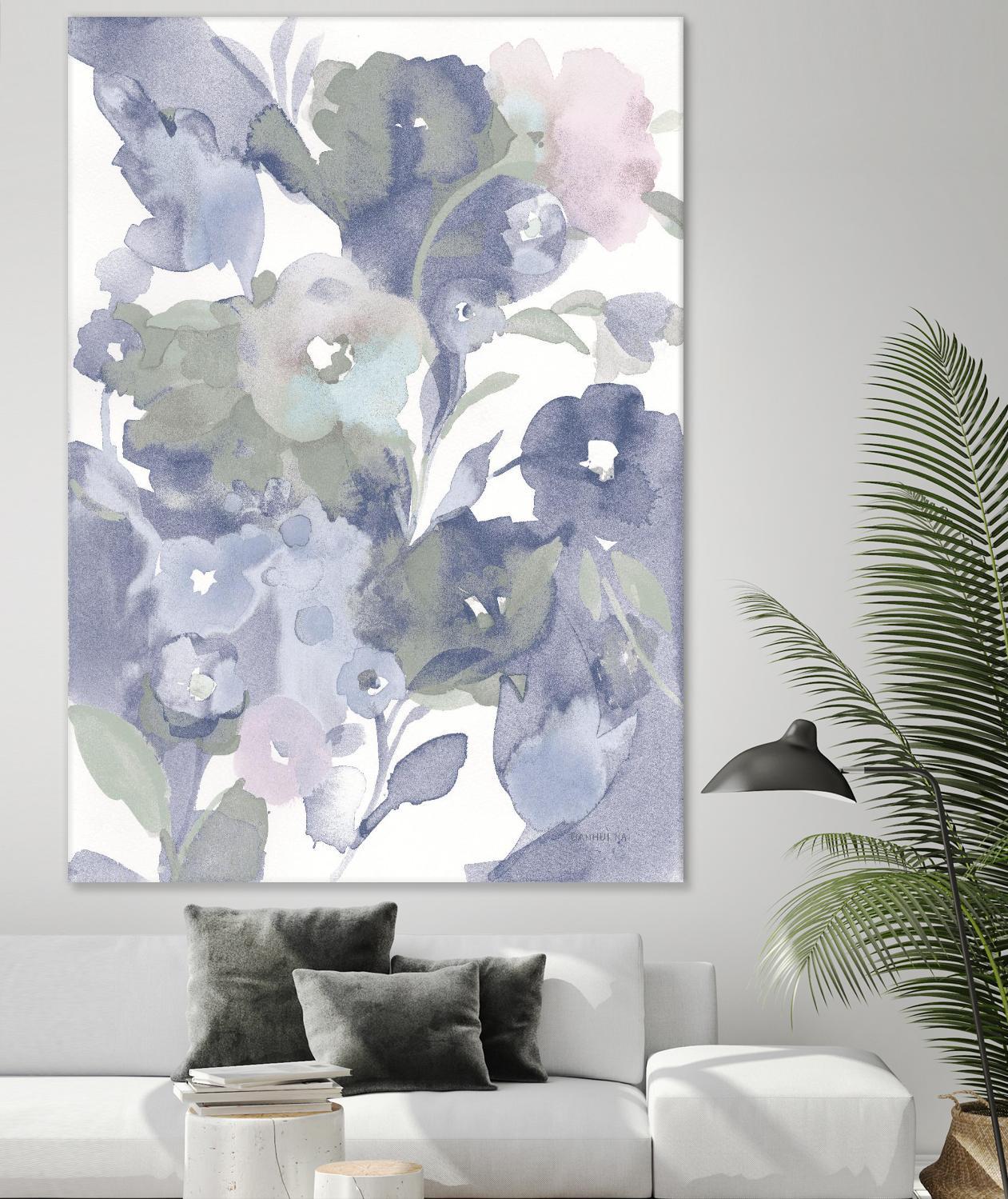 Jewel Garden I Blue by Danhui Nai on GIANT ART - multi abstract abstract