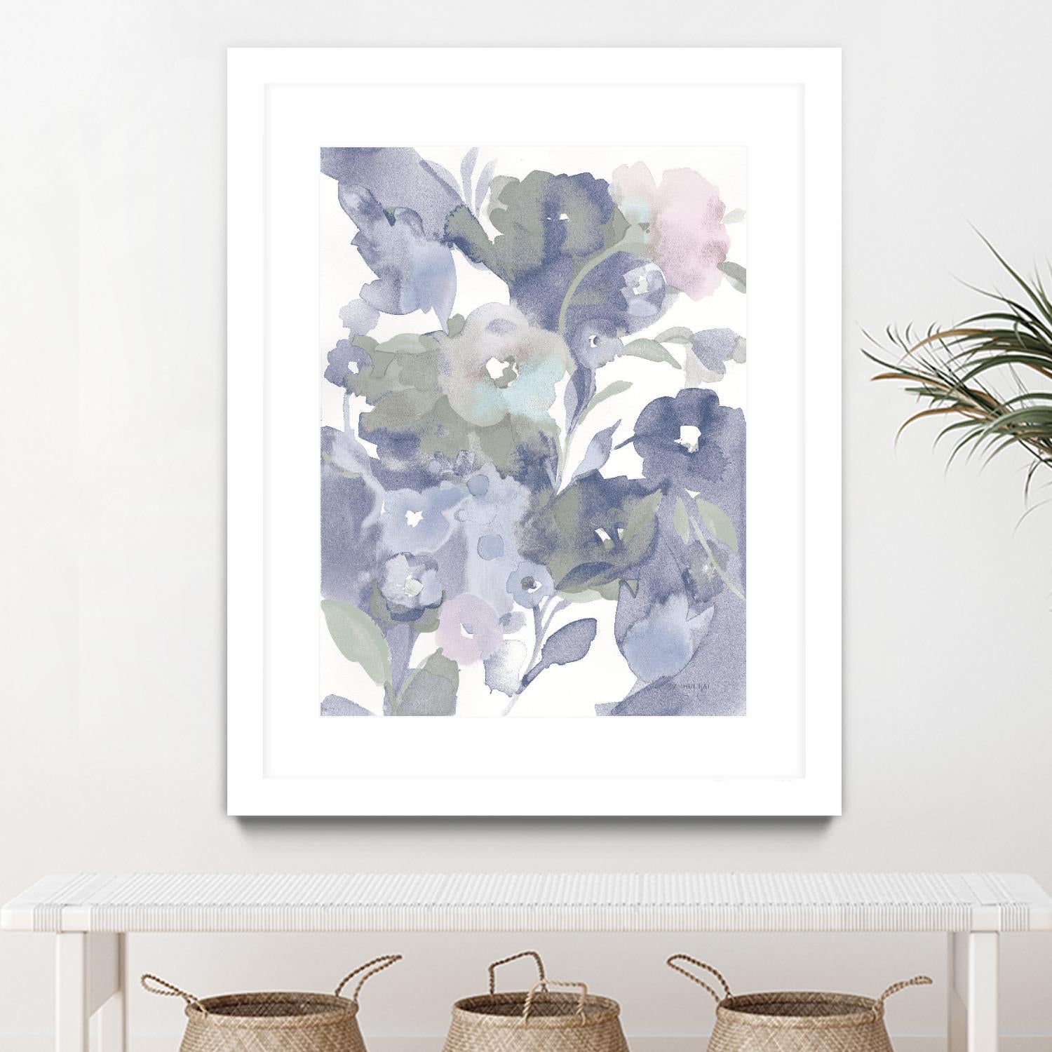 Jewel Garden I Blue by Danhui Nai on GIANT ART - multi abstract abstract