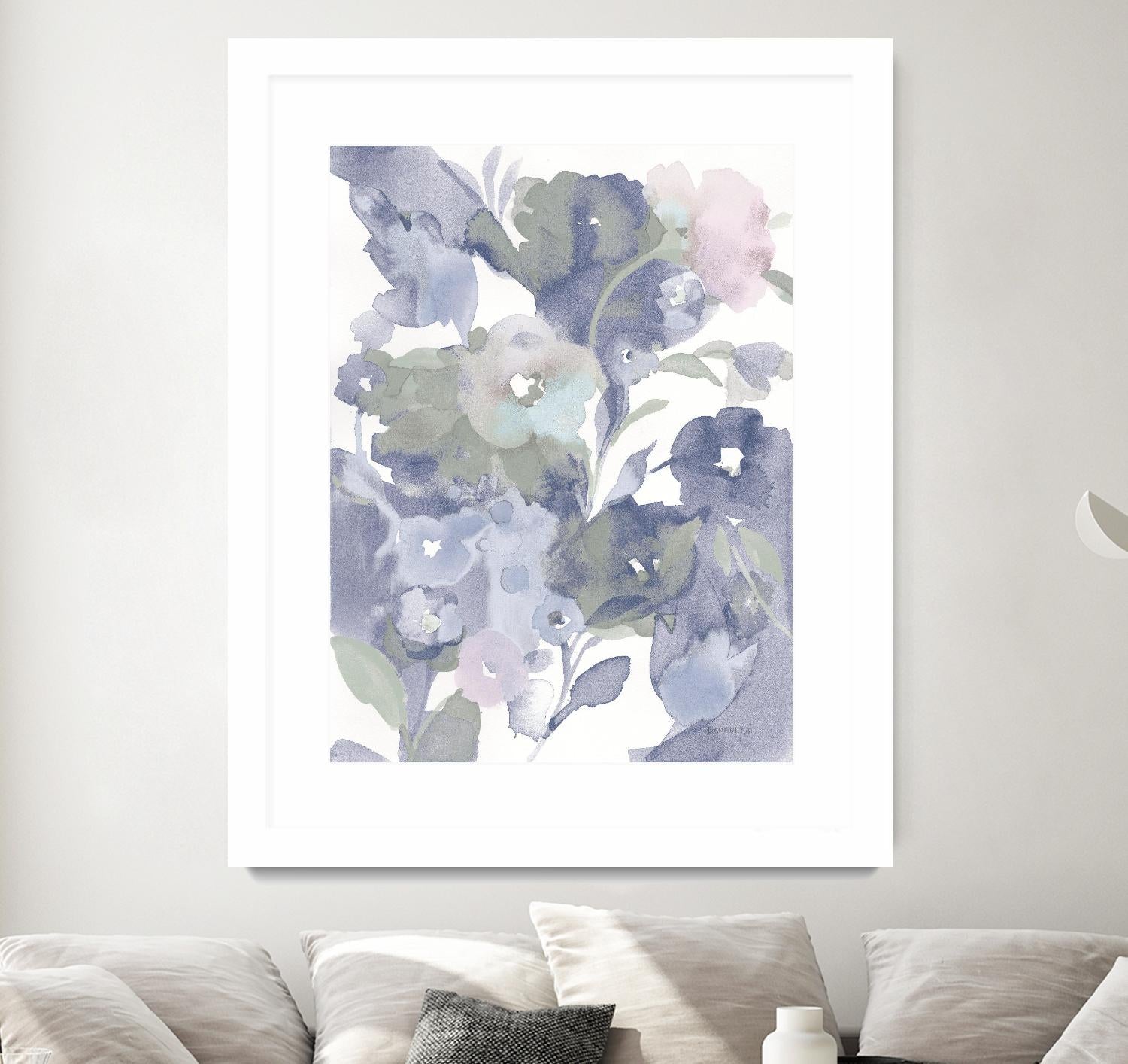 Jewel Garden I Blue by Danhui Nai on GIANT ART - multi abstract abstract