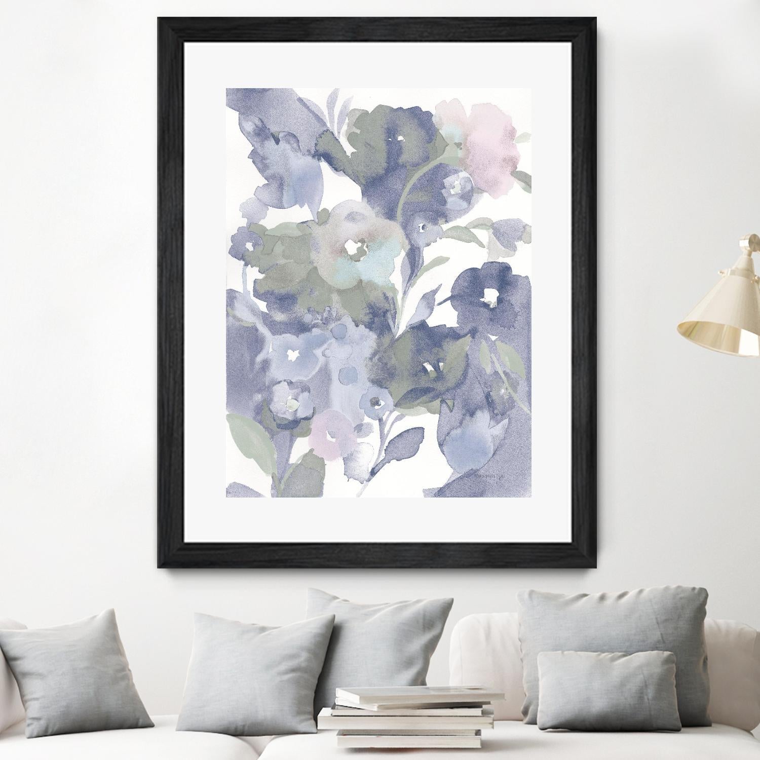 Jewel Garden I Blue by Danhui Nai on GIANT ART - multi abstract abstract