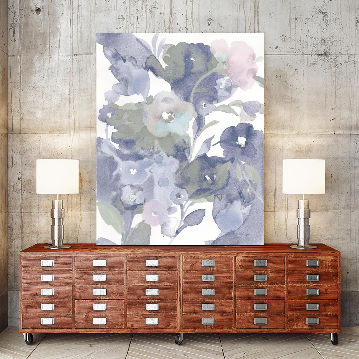 Jewel Garden I Blue by Danhui Nai on GIANT ART - multi abstract abstract