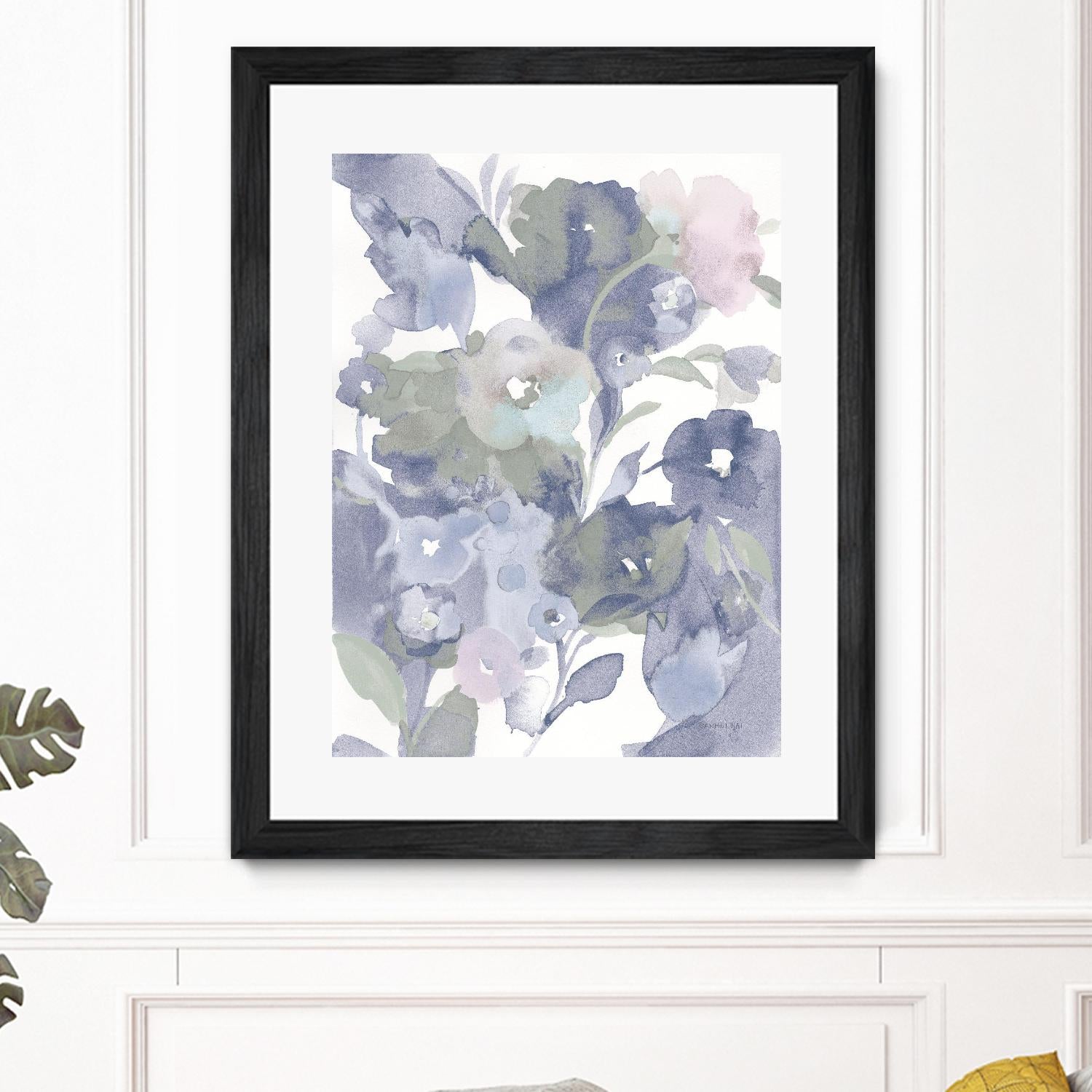 Jewel Garden I Blue by Danhui Nai on GIANT ART - multi abstract abstract