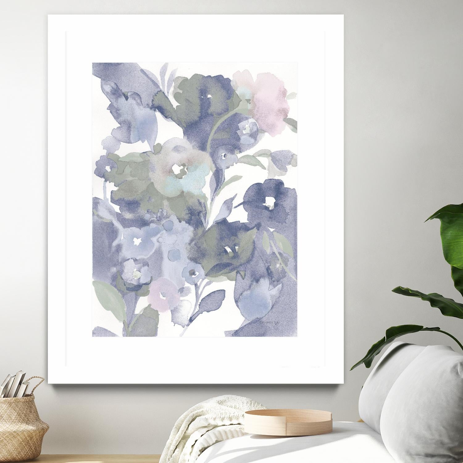 Jewel Garden I Blue by Danhui Nai on GIANT ART - multi abstract abstract