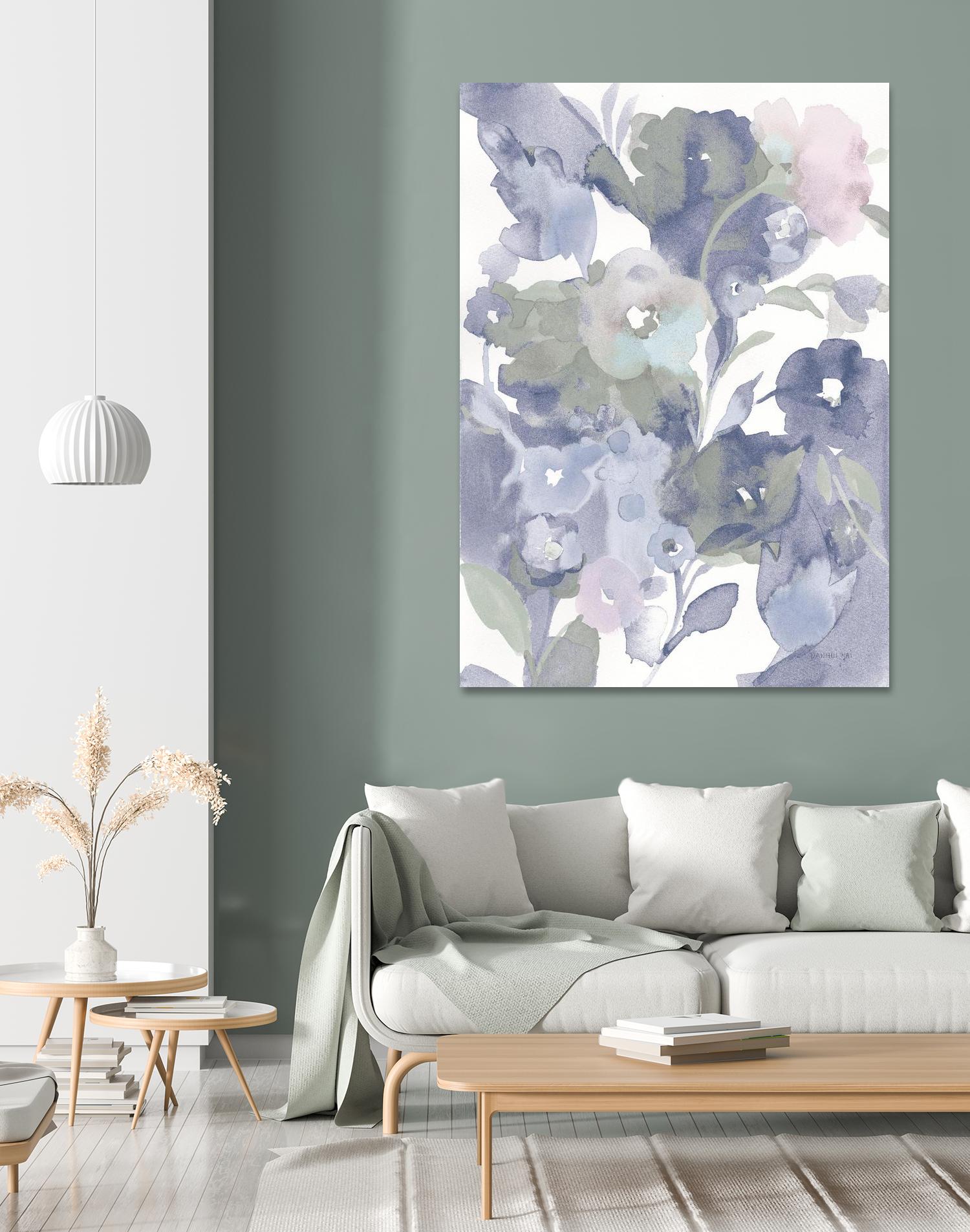 Jewel Garden I Blue by Danhui Nai on GIANT ART - multi abstract abstract