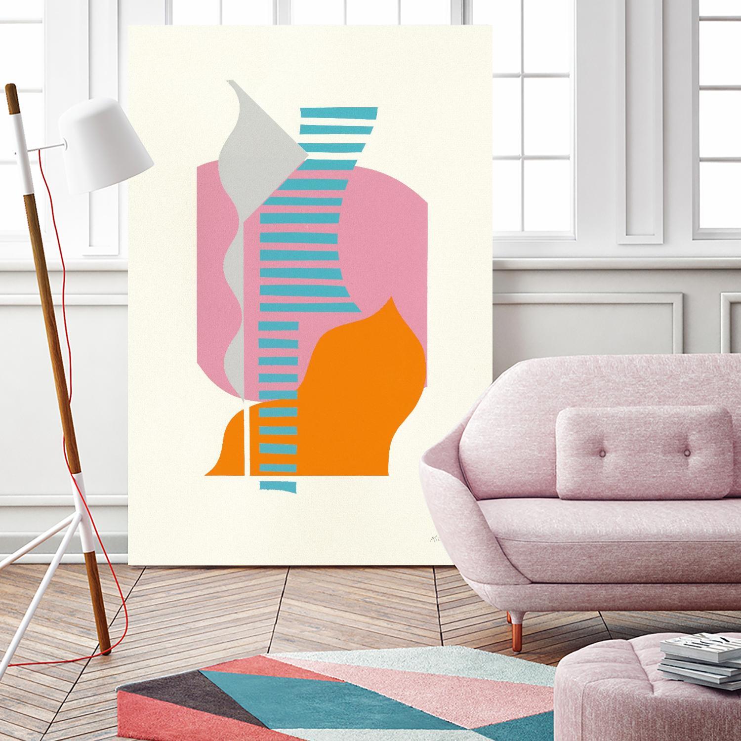 Boardwalk by Mike Schick on GIANT ART - multi abstract abstract