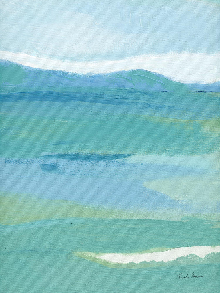 Coastal Bliss II by Farida Zaman on GIANT ART - multi abstract abstract