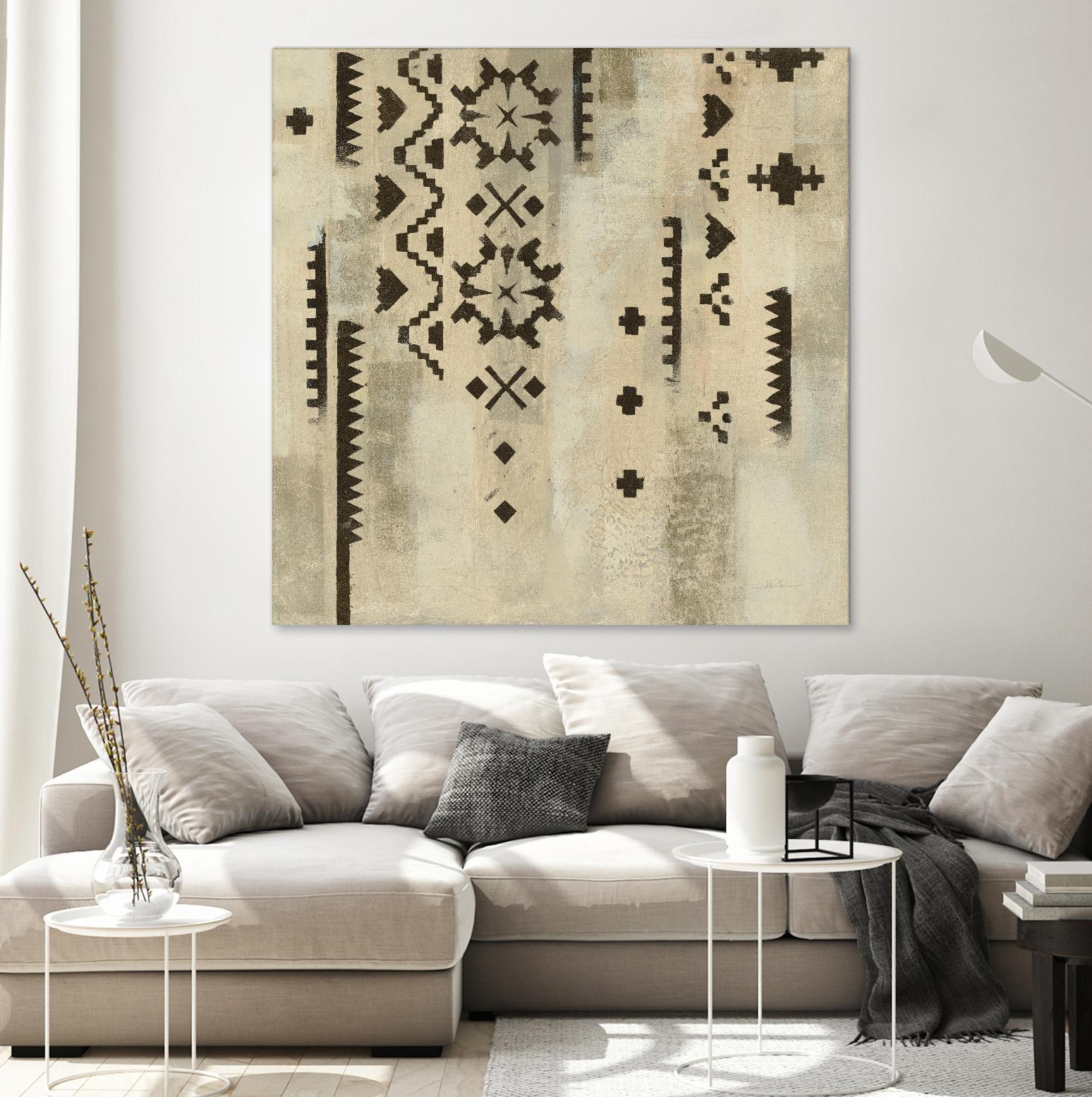 Scandanavian Mood V by Silvia Vassileva on GIANT ART - multi abstract brown