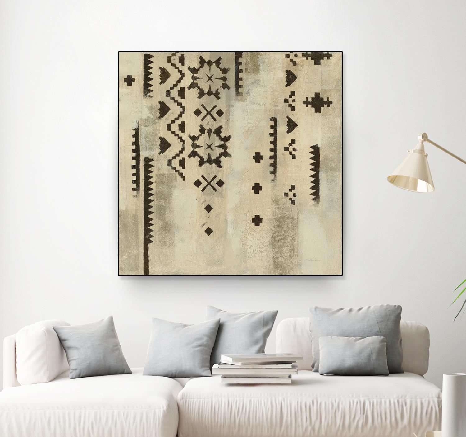 Scandanavian Mood V by Silvia Vassileva on GIANT ART - multi abstract brown