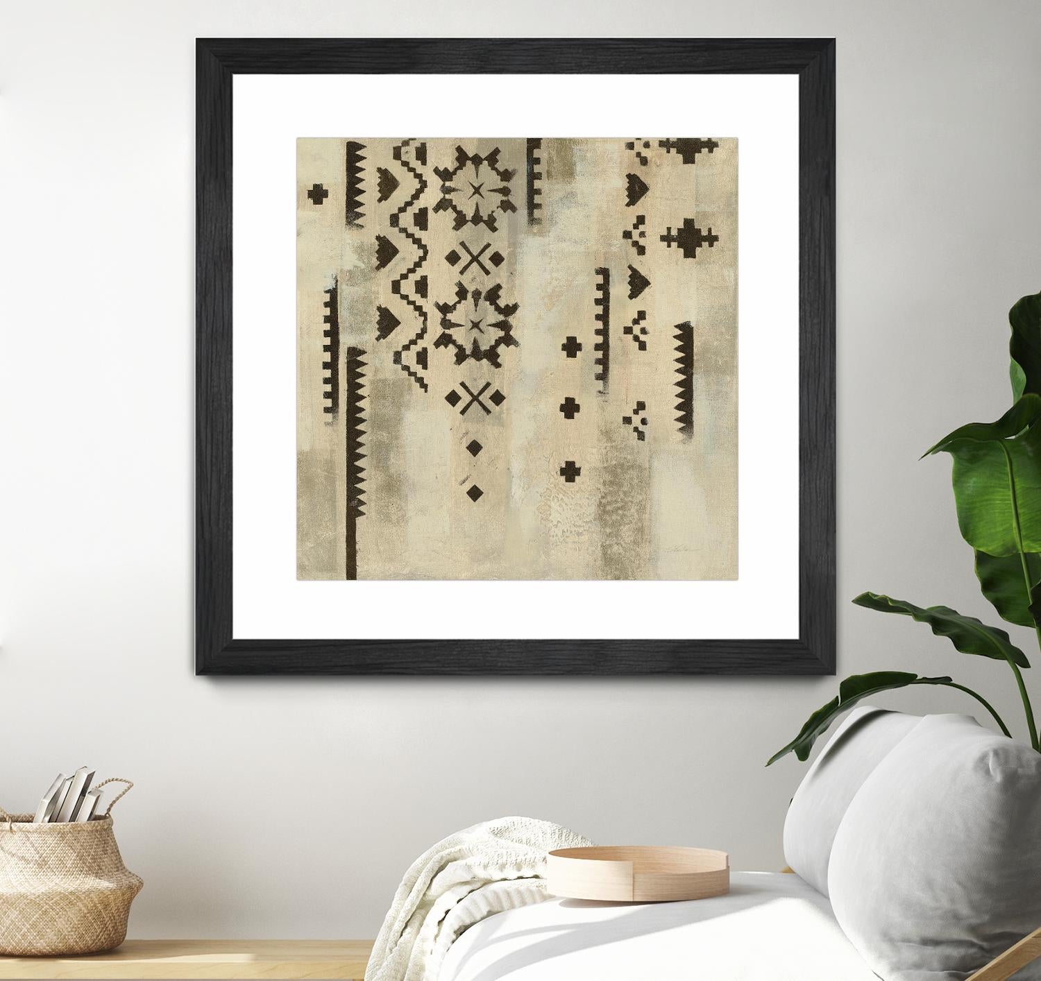 Scandanavian Mood V by Silvia Vassileva on GIANT ART - multi abstract brown