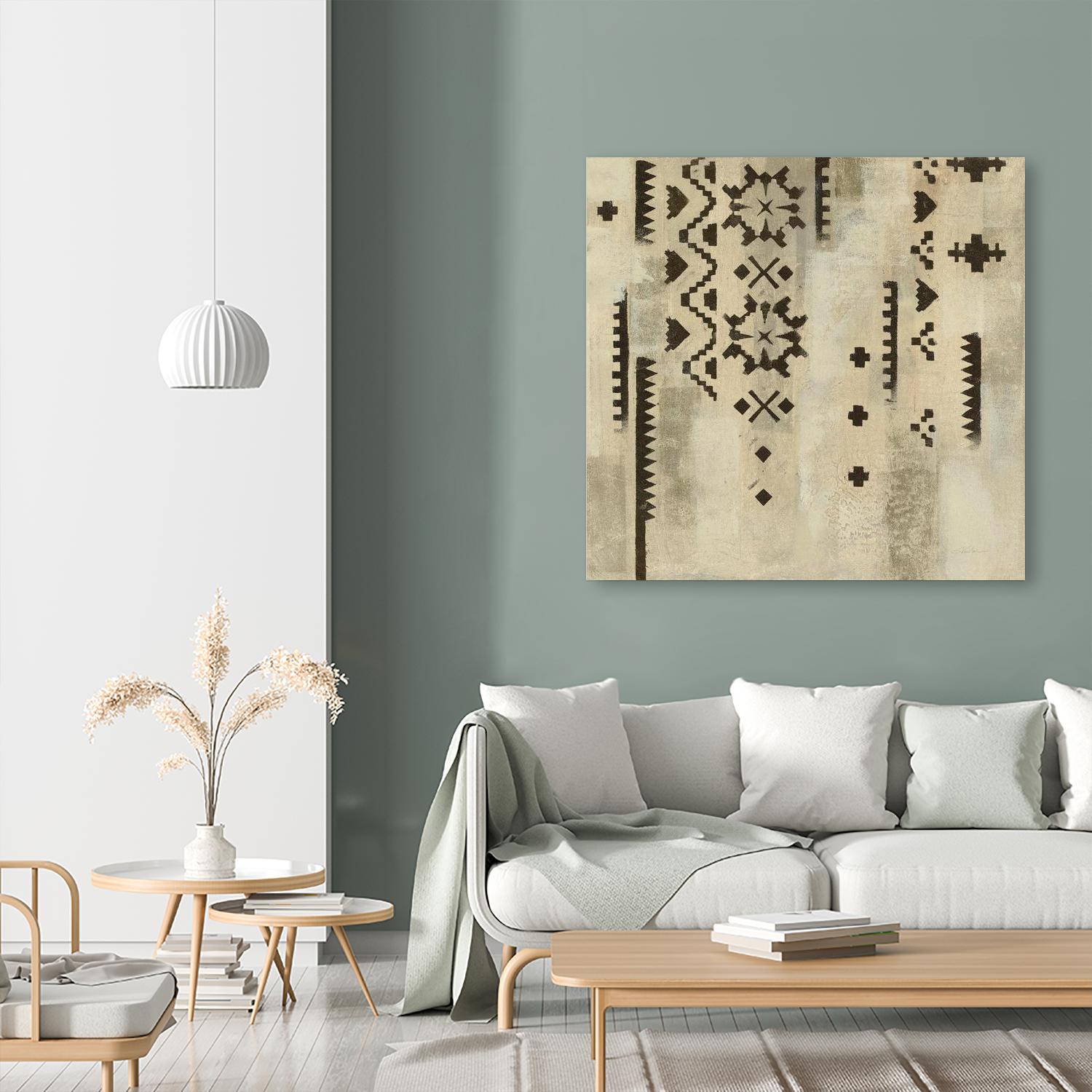 Scandanavian Mood V by Silvia Vassileva on GIANT ART - multi abstract brown