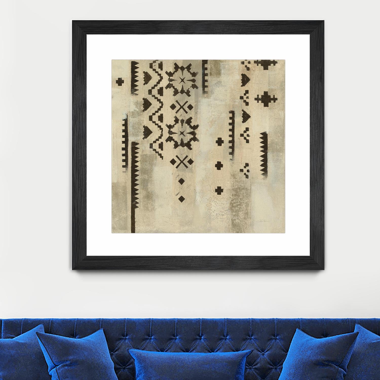 Scandanavian Mood V by Silvia Vassileva on GIANT ART - multi abstract brown