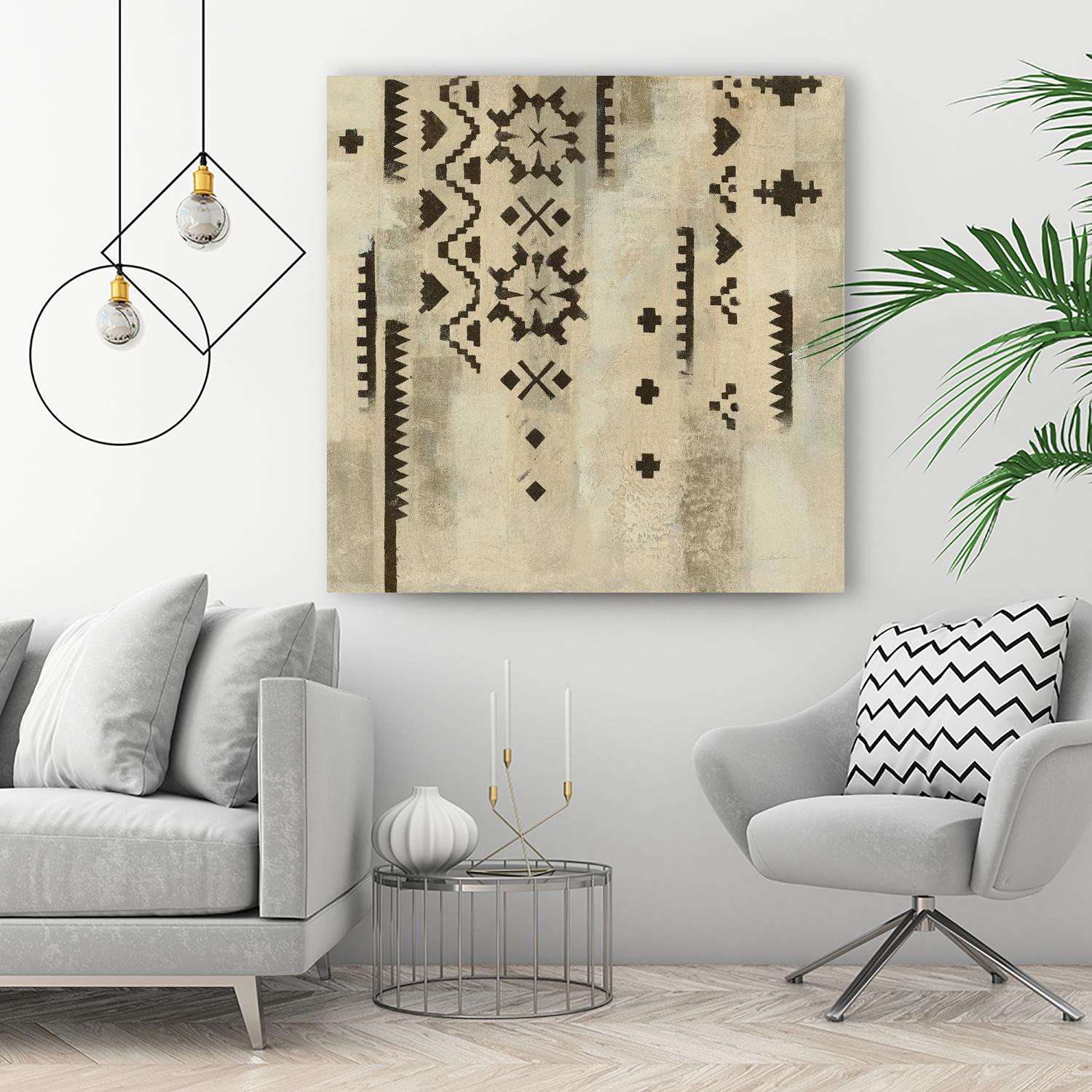 Scandanavian Mood V by Silvia Vassileva on GIANT ART - multi abstract brown