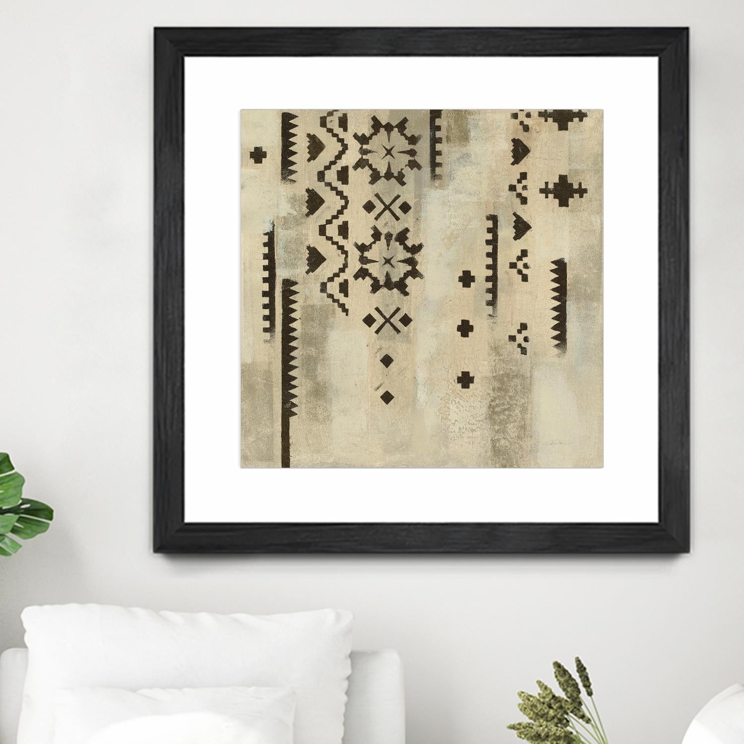 Scandanavian Mood V by Silvia Vassileva on GIANT ART - multi abstract brown