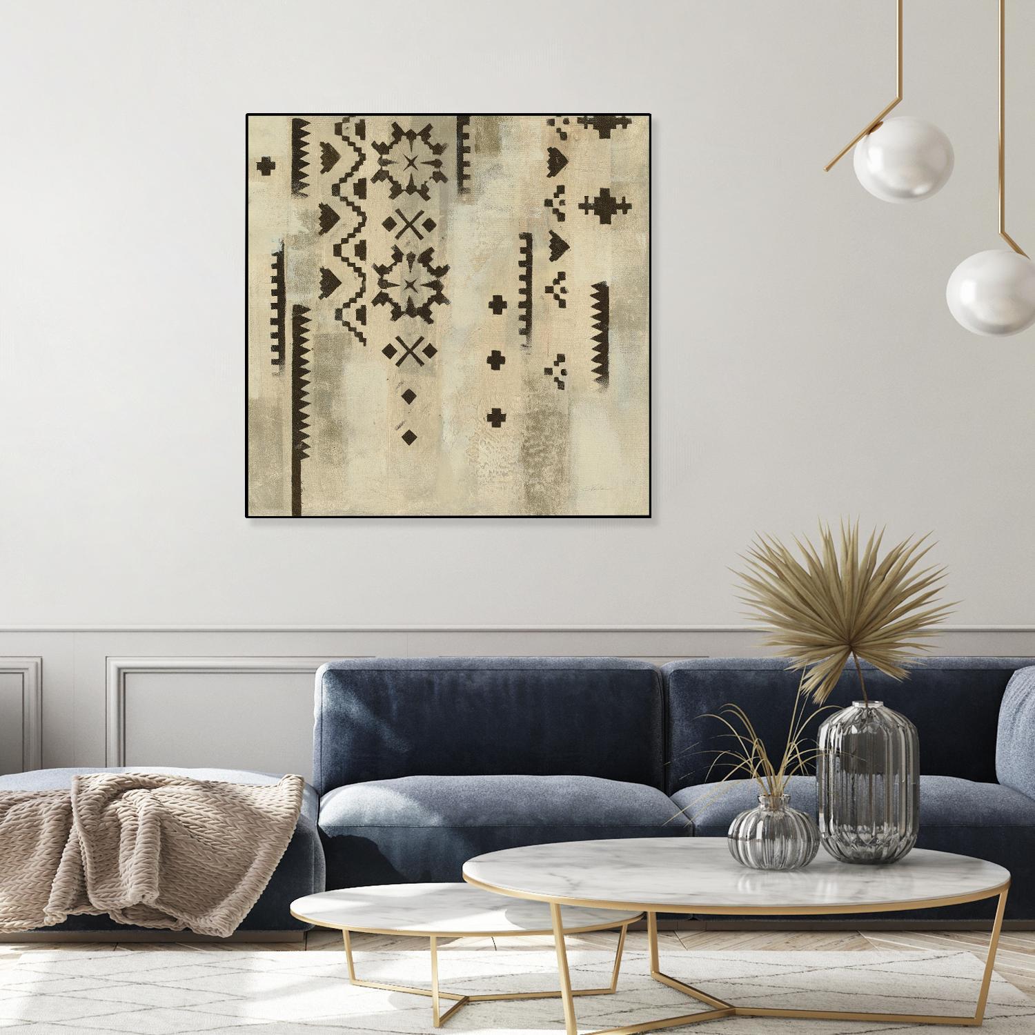 Scandanavian Mood V by Silvia Vassileva on GIANT ART - multi abstract brown