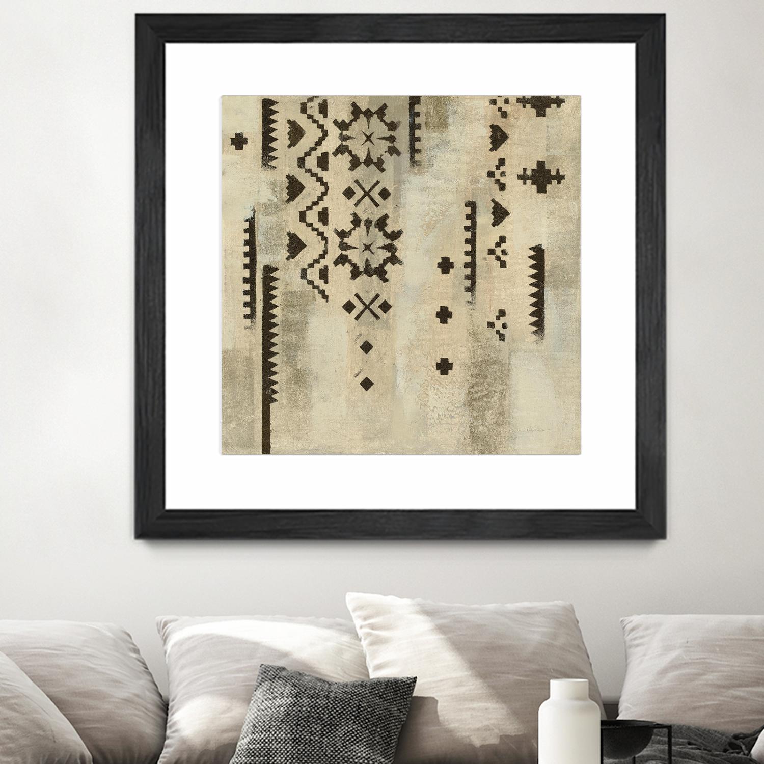 Scandanavian Mood V by Silvia Vassileva on GIANT ART - multi abstract brown