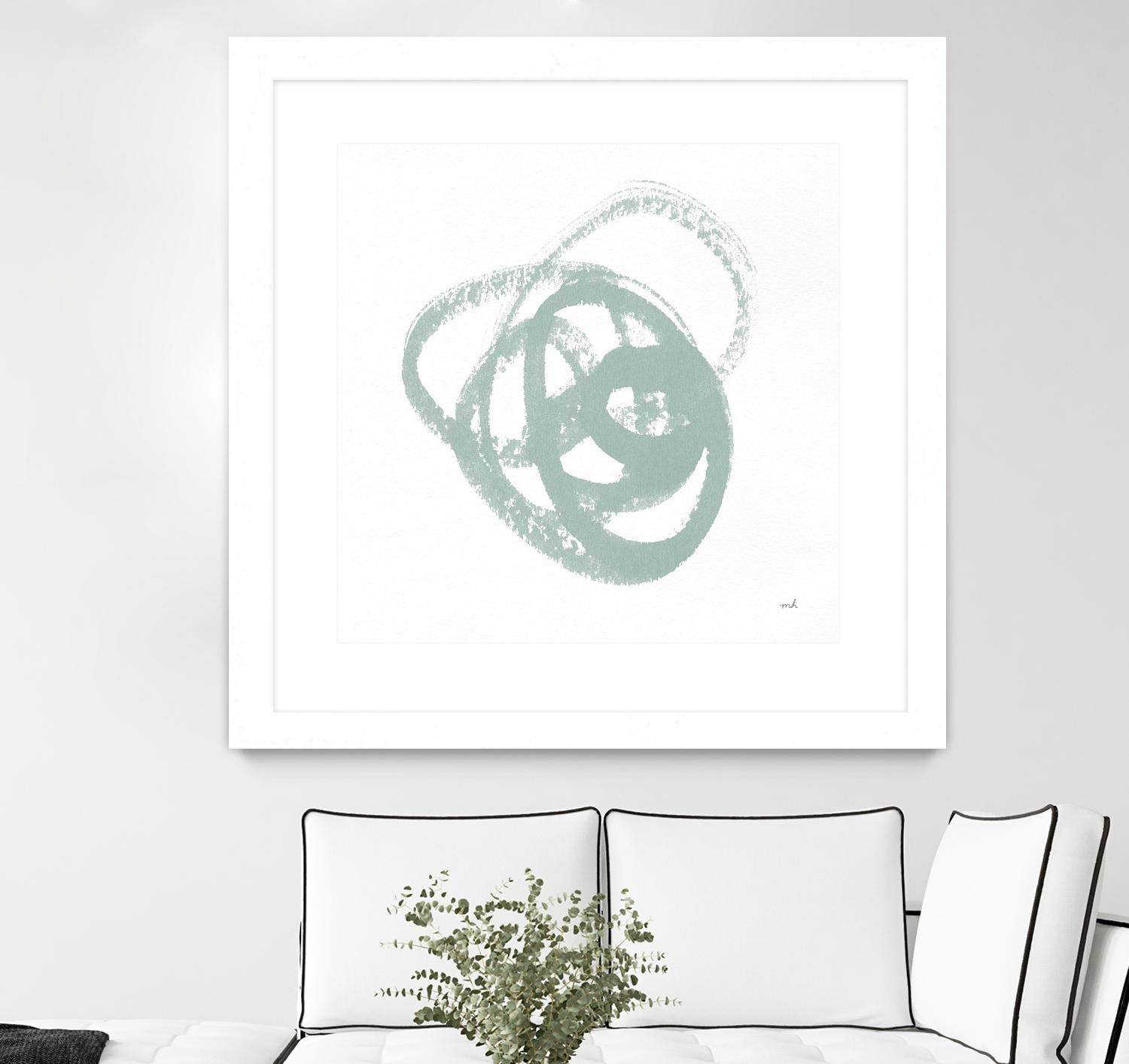 Scribbly Spring III by Moira Hershey on GIANT ART - multi abstract abstract