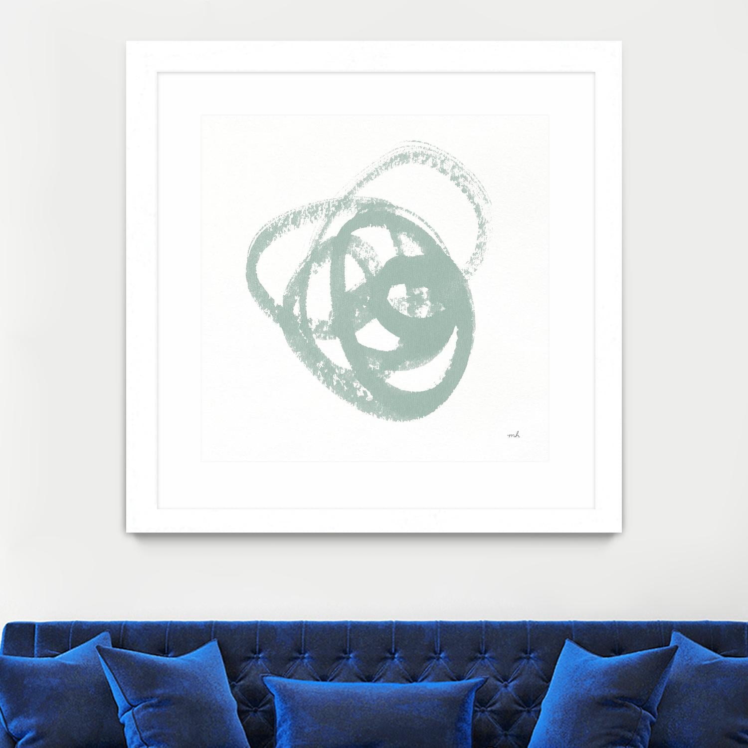 Scribbly Spring III by Moira Hershey on GIANT ART - multi abstract abstract