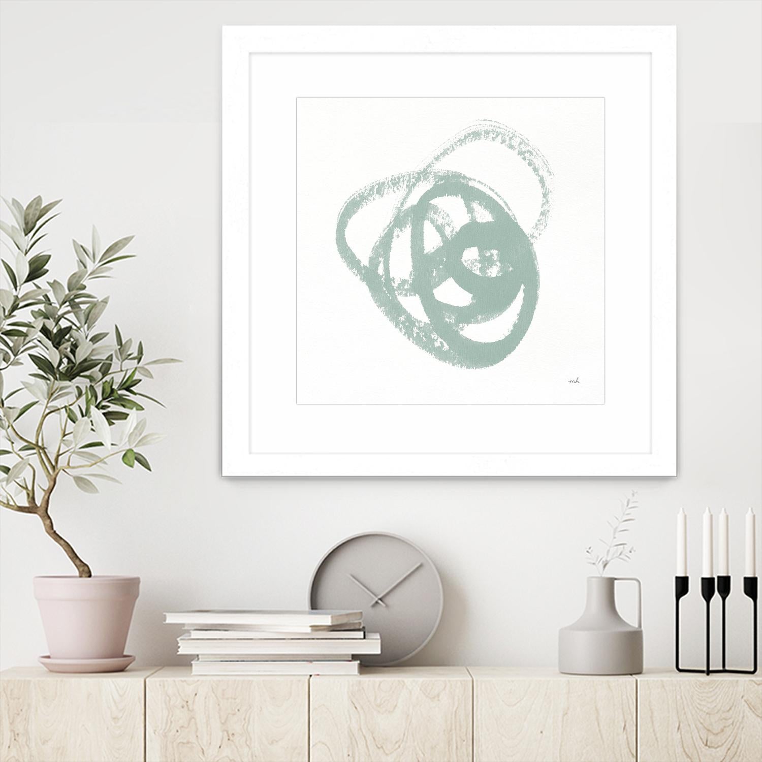 Scribbly Spring III by Moira Hershey on GIANT ART - multi abstract abstract