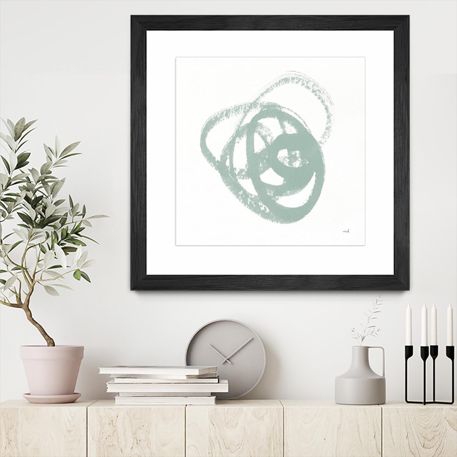 Scribbly Spring III by Moira Hershey on GIANT ART - multi abstract abstract