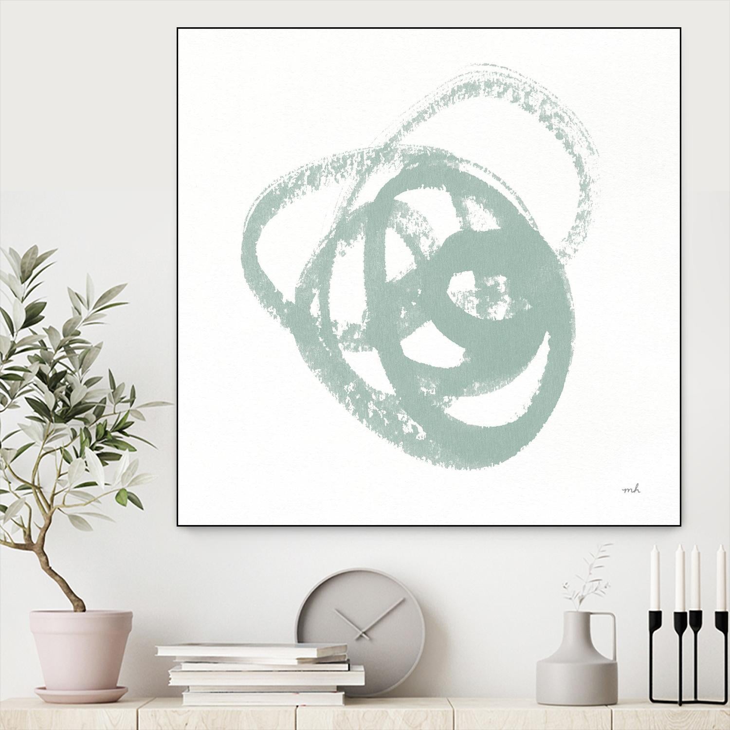 Scribbly Spring III by Moira Hershey on GIANT ART - multi abstract abstract