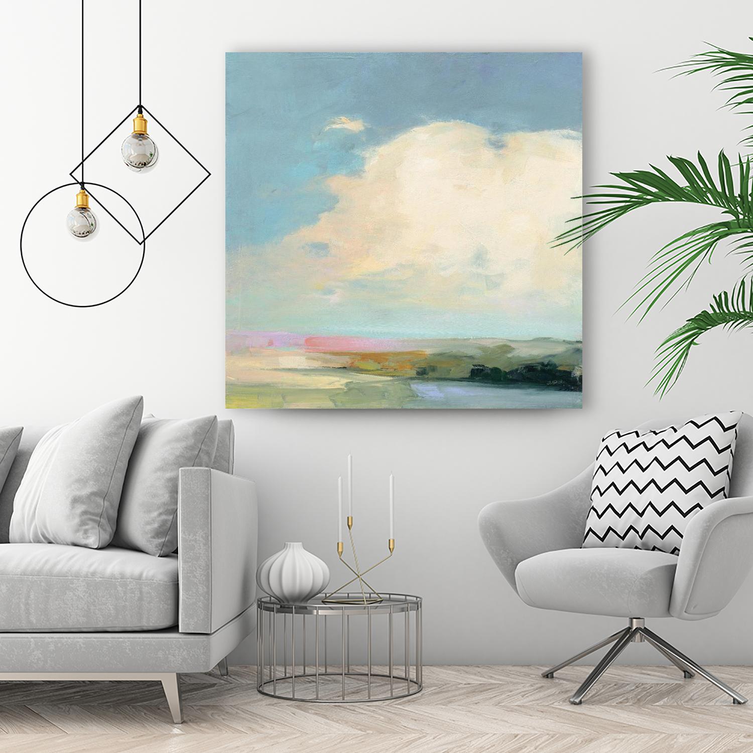 Colorful Horizon II by Julia Purinton on GIANT ART - multi abstract abstract