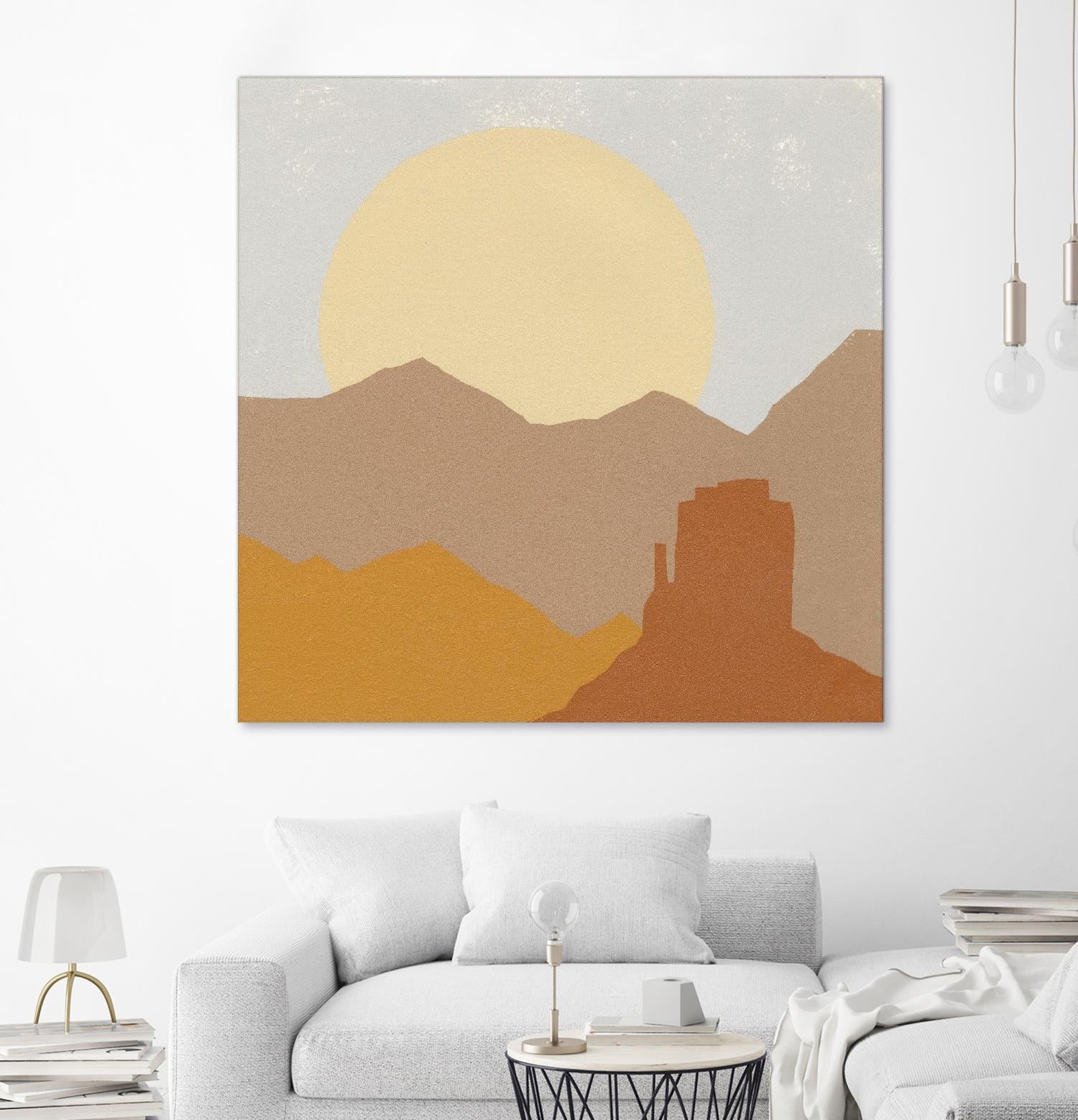 Desert Sun I by Moira Hershey on GIANT ART - multi abstract abstract