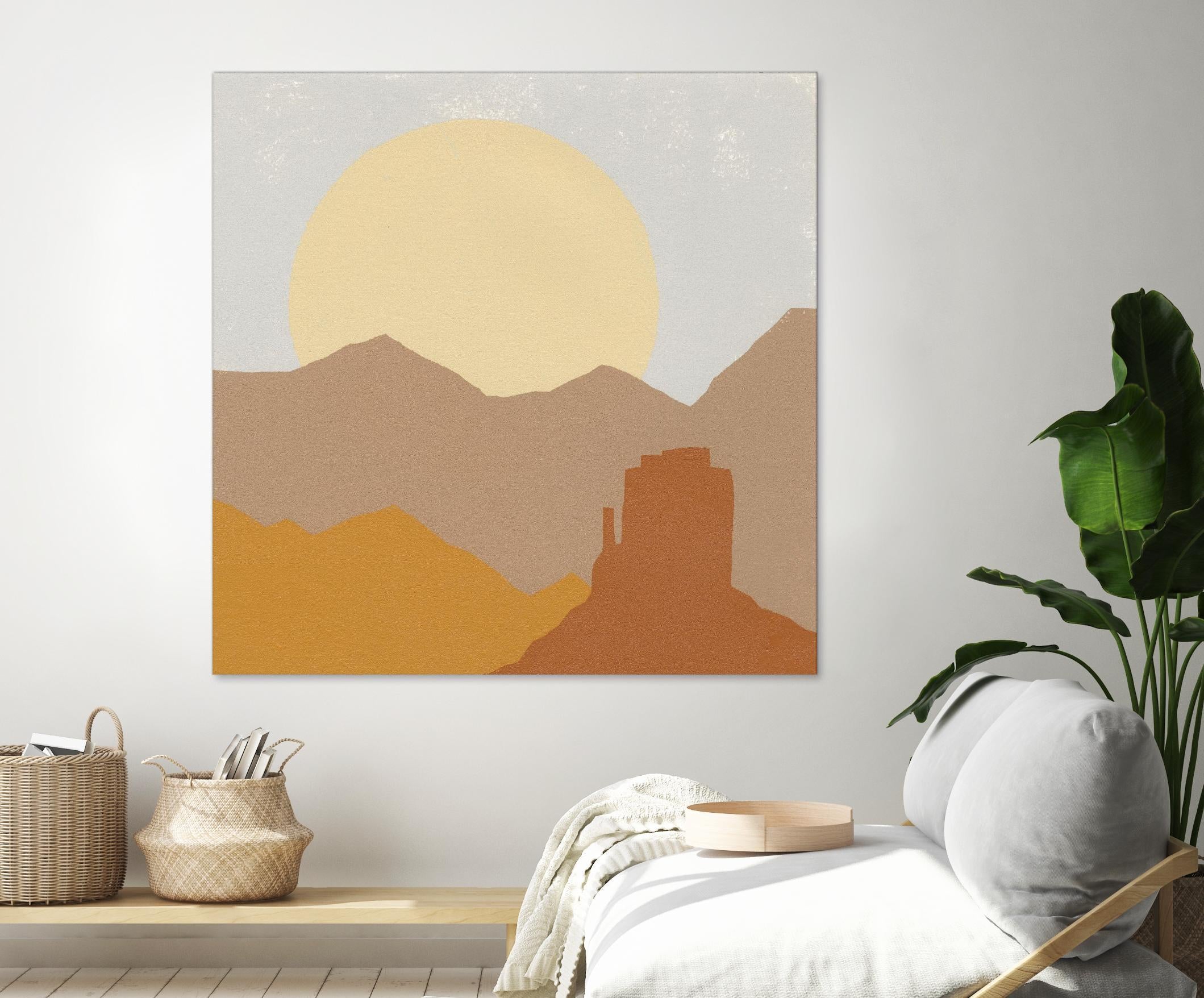 Desert Sun I by Moira Hershey on GIANT ART - multi abstract abstract