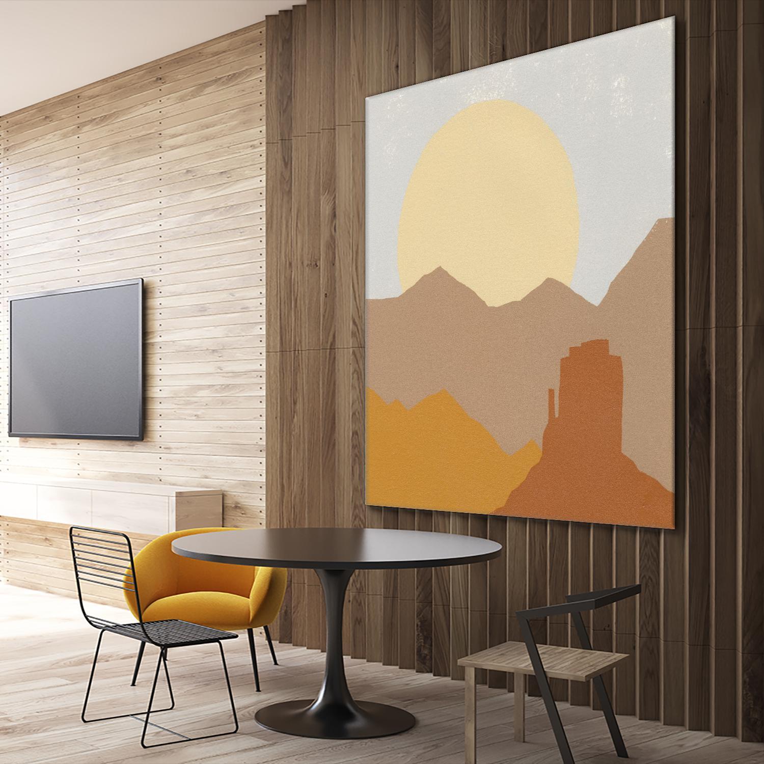 Desert Sun I by Moira Hershey on GIANT ART - multi abstract abstract