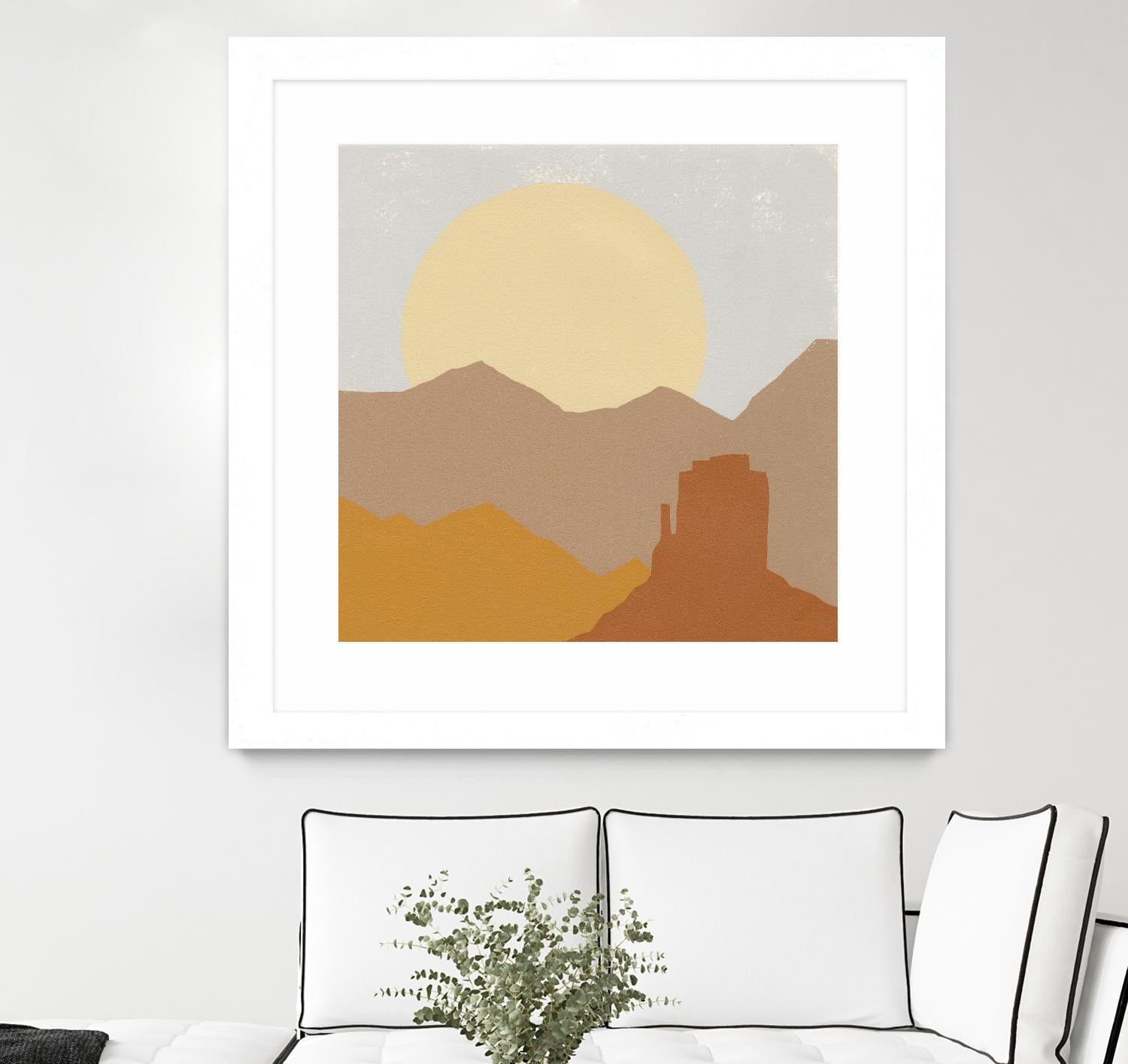 Desert Sun I by Moira Hershey on GIANT ART - multi abstract abstract