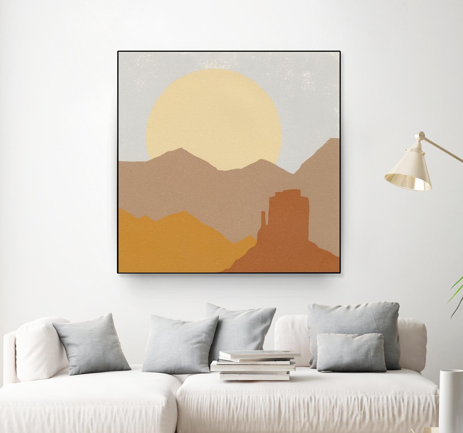 Desert Sun I by Moira Hershey on GIANT ART - multi abstract abstract