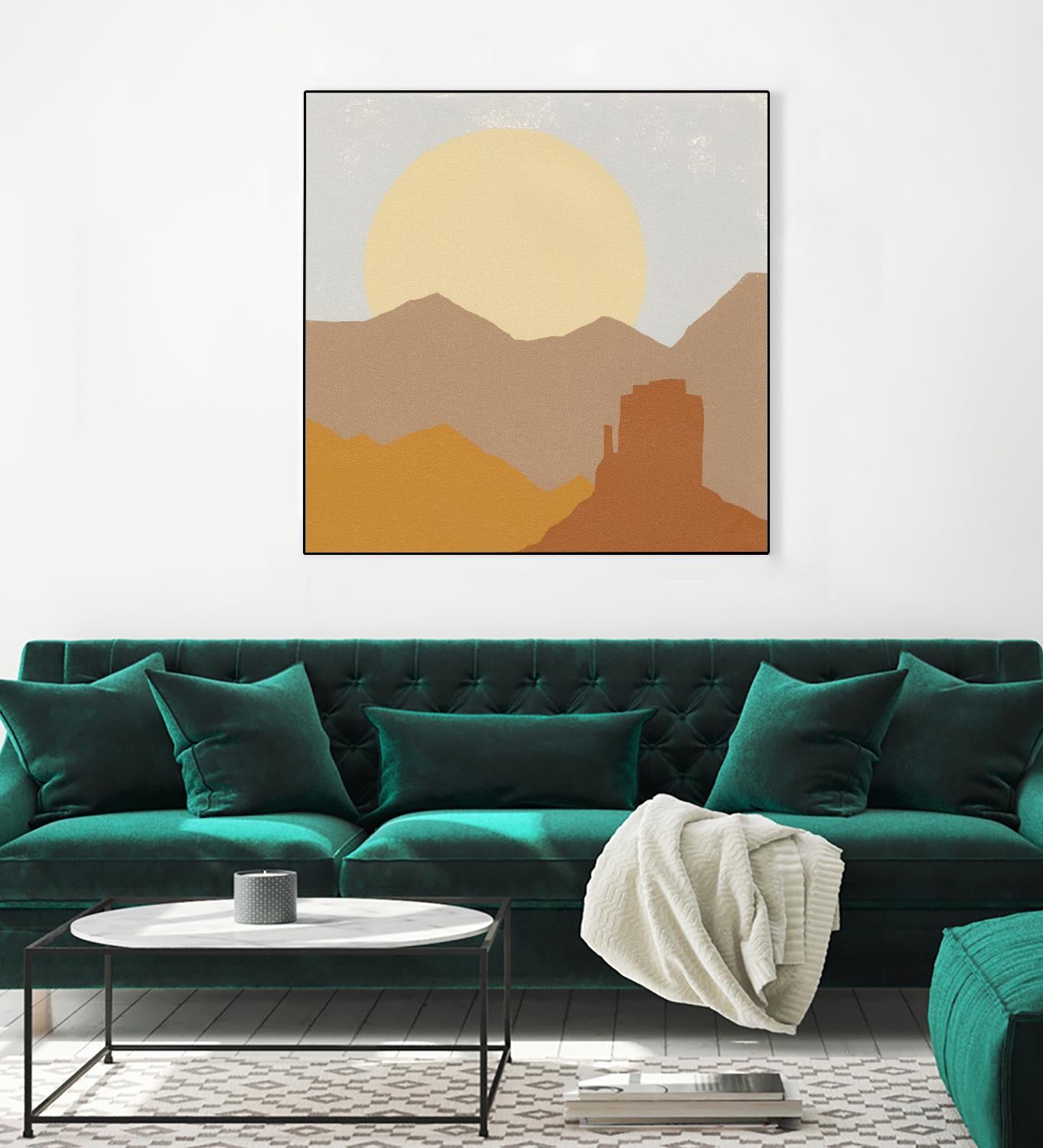 Desert Sun I by Moira Hershey on GIANT ART - multi abstract abstract