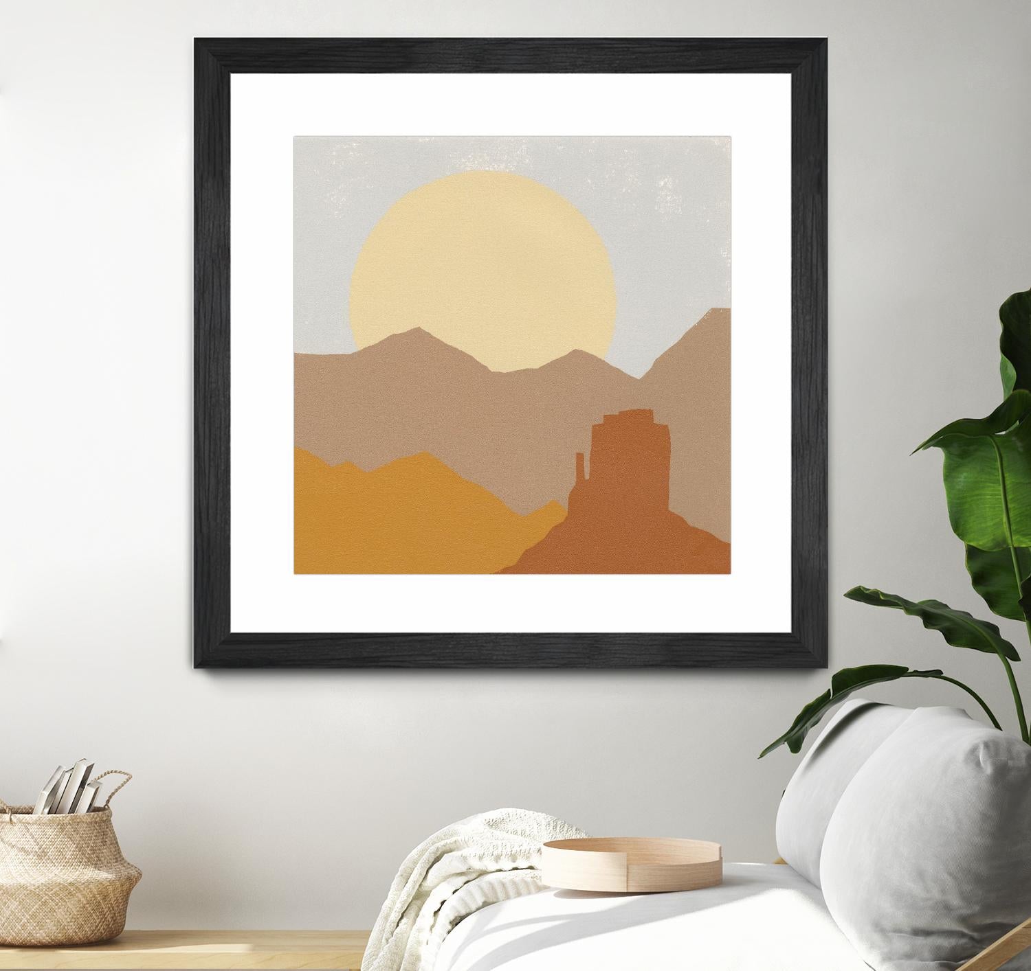 Desert Sun I by Moira Hershey on GIANT ART - multi abstract abstract