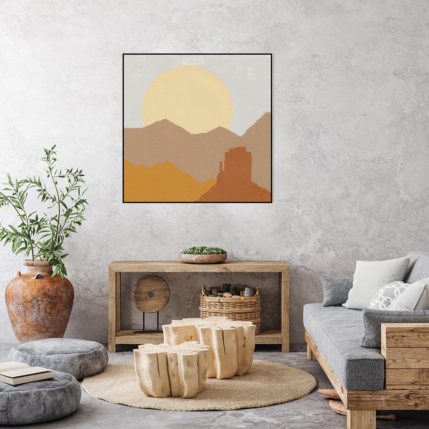Desert Sun I by Moira Hershey on GIANT ART - multi abstract abstract