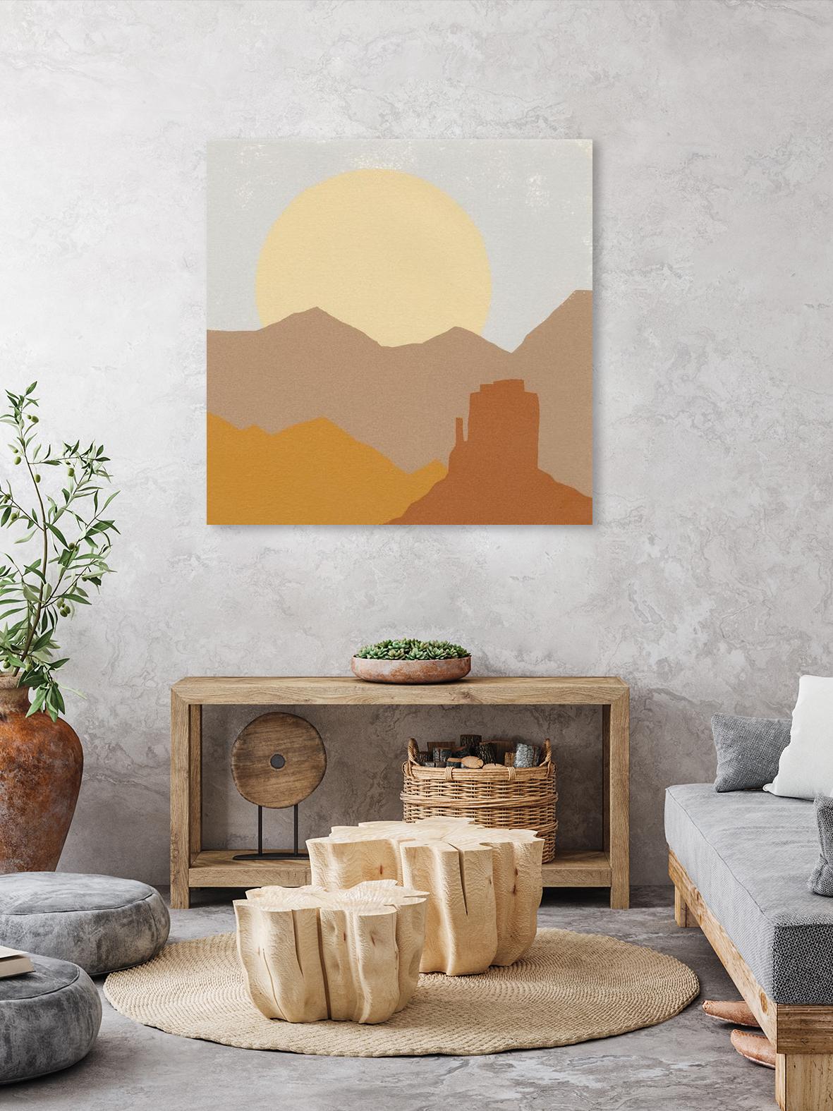 Desert Sun I by Moira Hershey on GIANT ART - multi abstract abstract