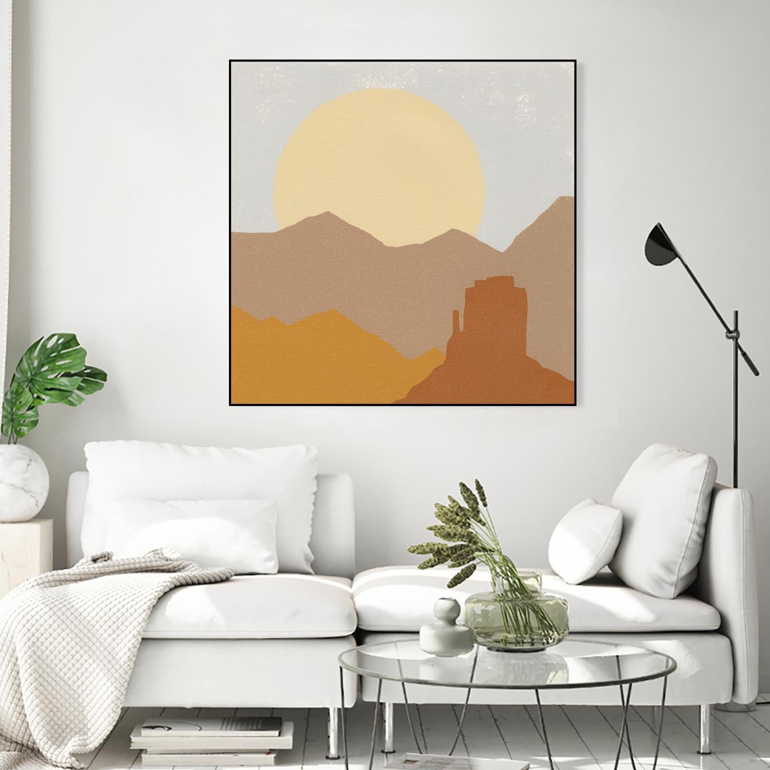 Desert Sun I by Moira Hershey on GIANT ART - multi abstract abstract