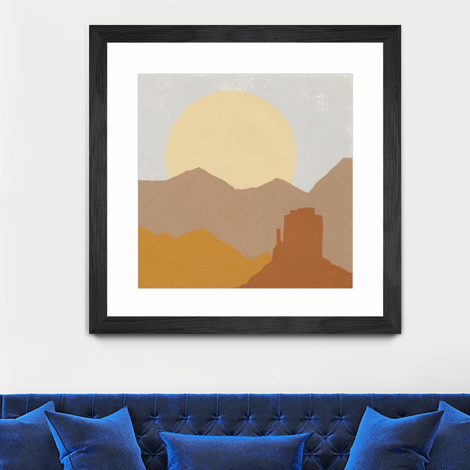 Desert Sun I by Moira Hershey on GIANT ART - multi abstract abstract