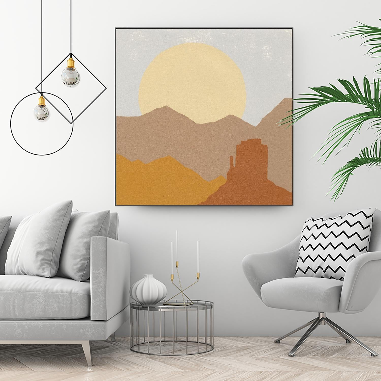 Desert Sun I by Moira Hershey on GIANT ART - multi abstract abstract