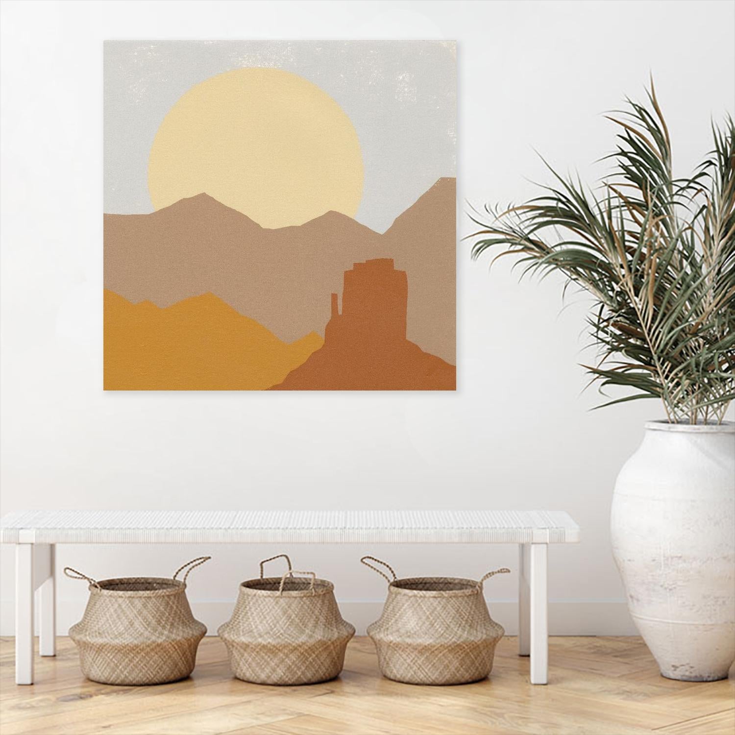 Desert Sun I by Moira Hershey on GIANT ART - multi abstract abstract