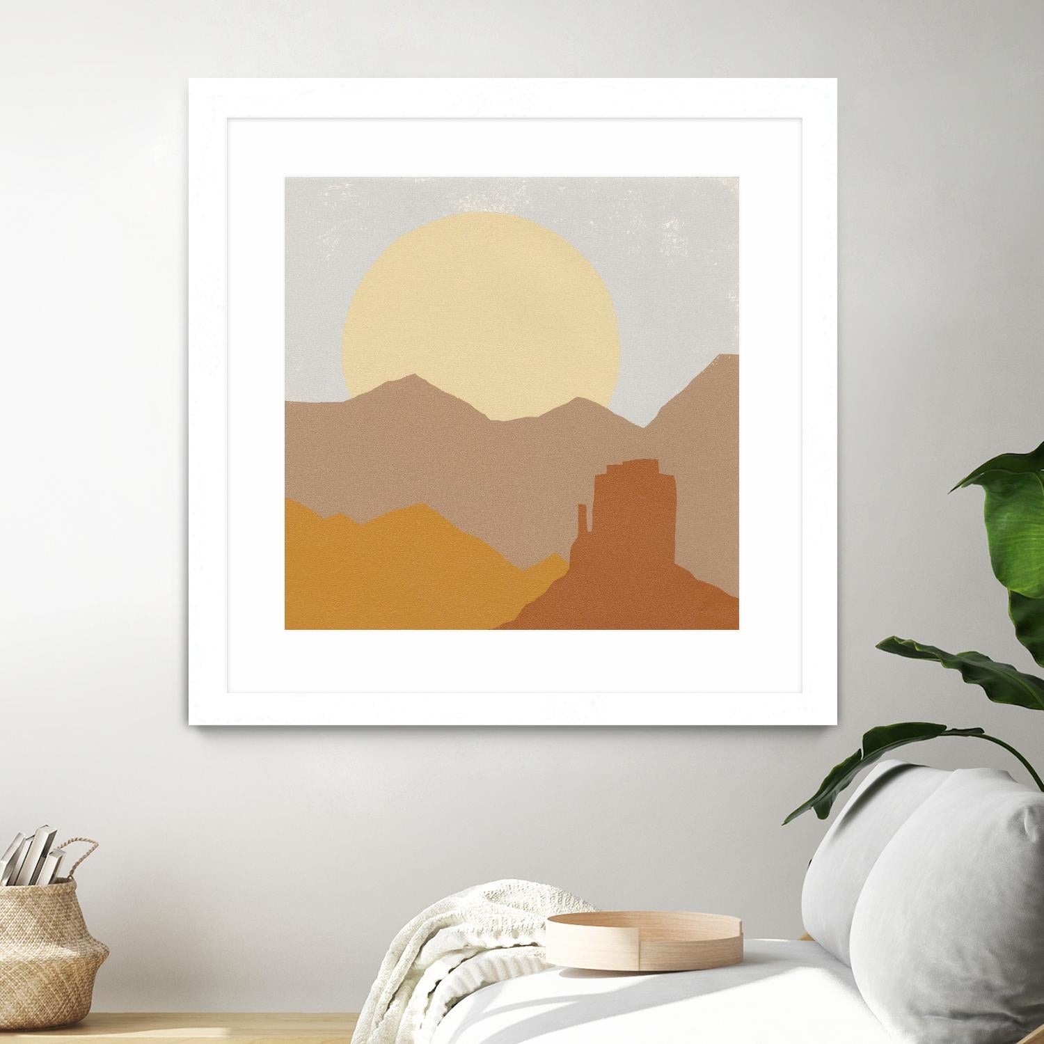 Desert Sun I by Moira Hershey on GIANT ART - multi abstract abstract