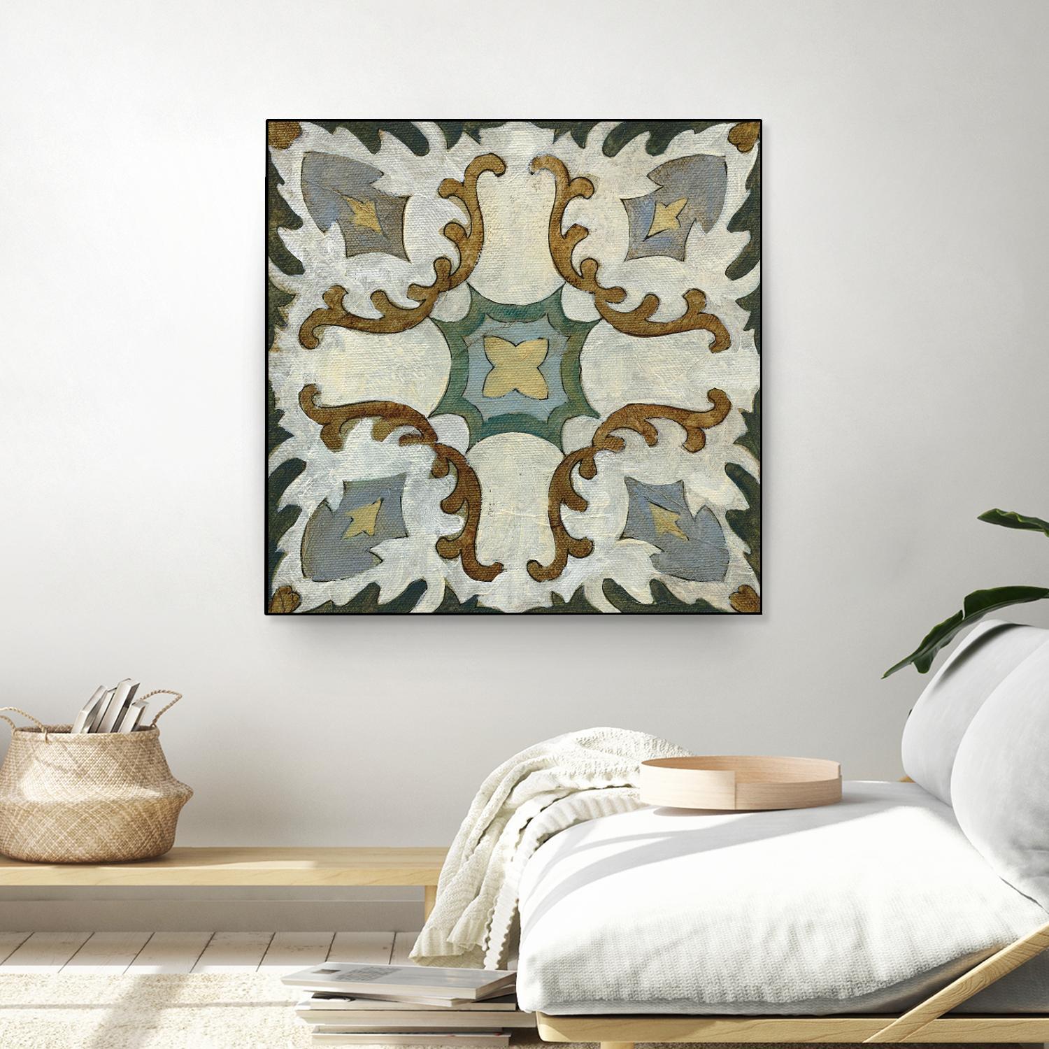 Old World Tile I by Silvia Vassileva on GIANT ART - multi abstract abstract