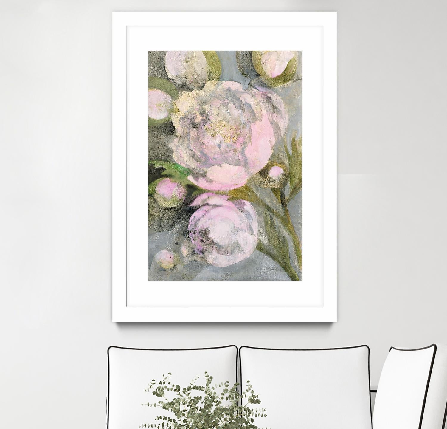 Favorite Peonies by Albena Hristova on GIANT ART - multi florals florals