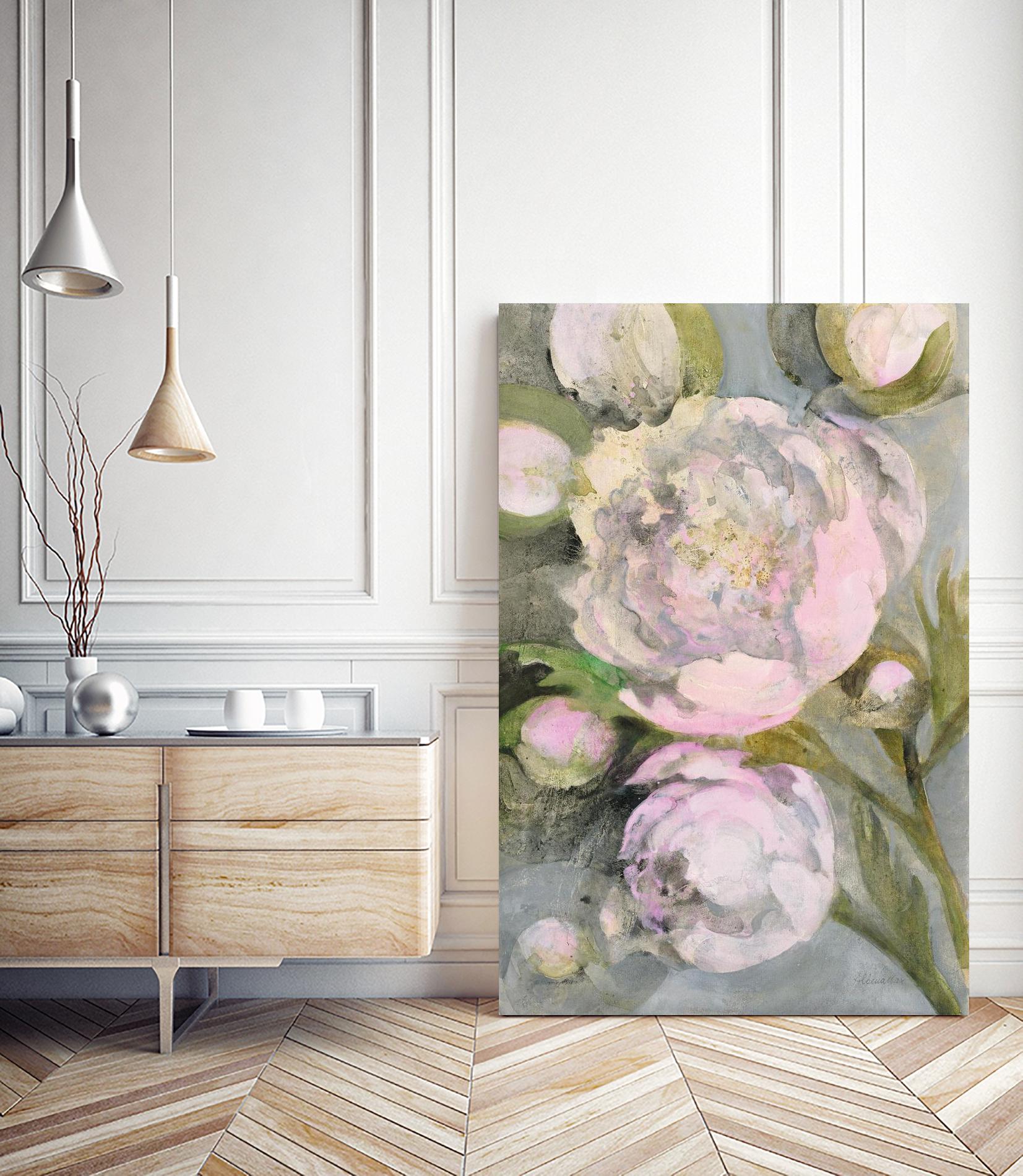 Favorite Peonies by Albena Hristova on GIANT ART - multi florals florals