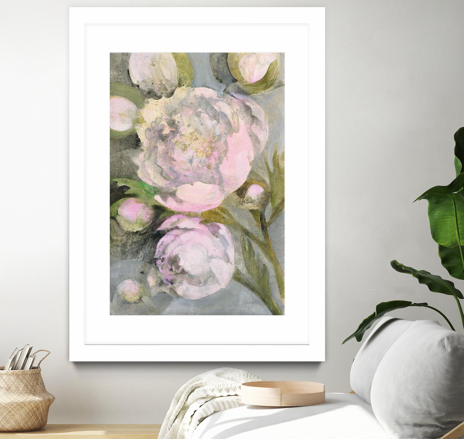 Favorite Peonies by Albena Hristova on GIANT ART - multi florals florals