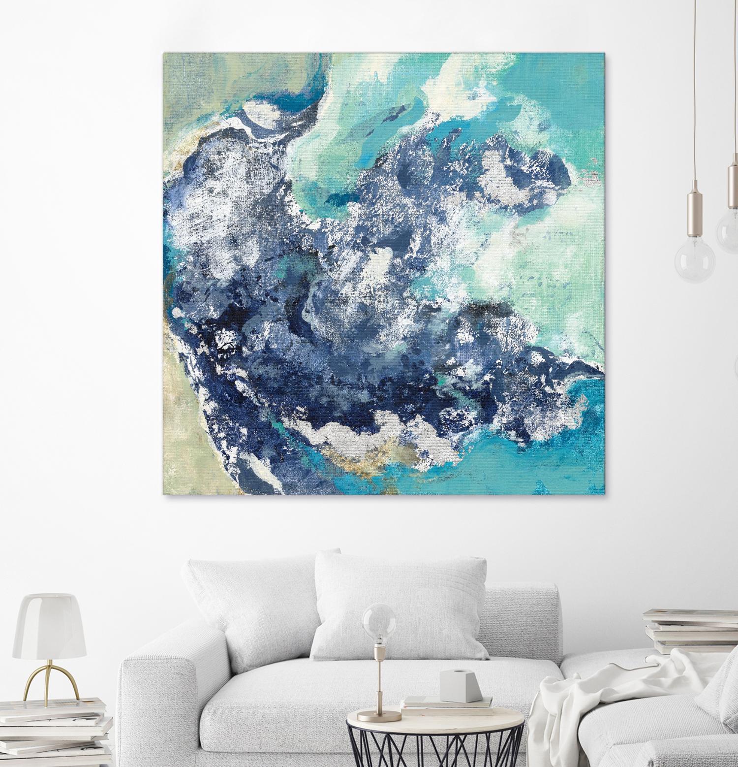 Turquoise by Silvia Vassileva on GIANT ART - abstract abstract