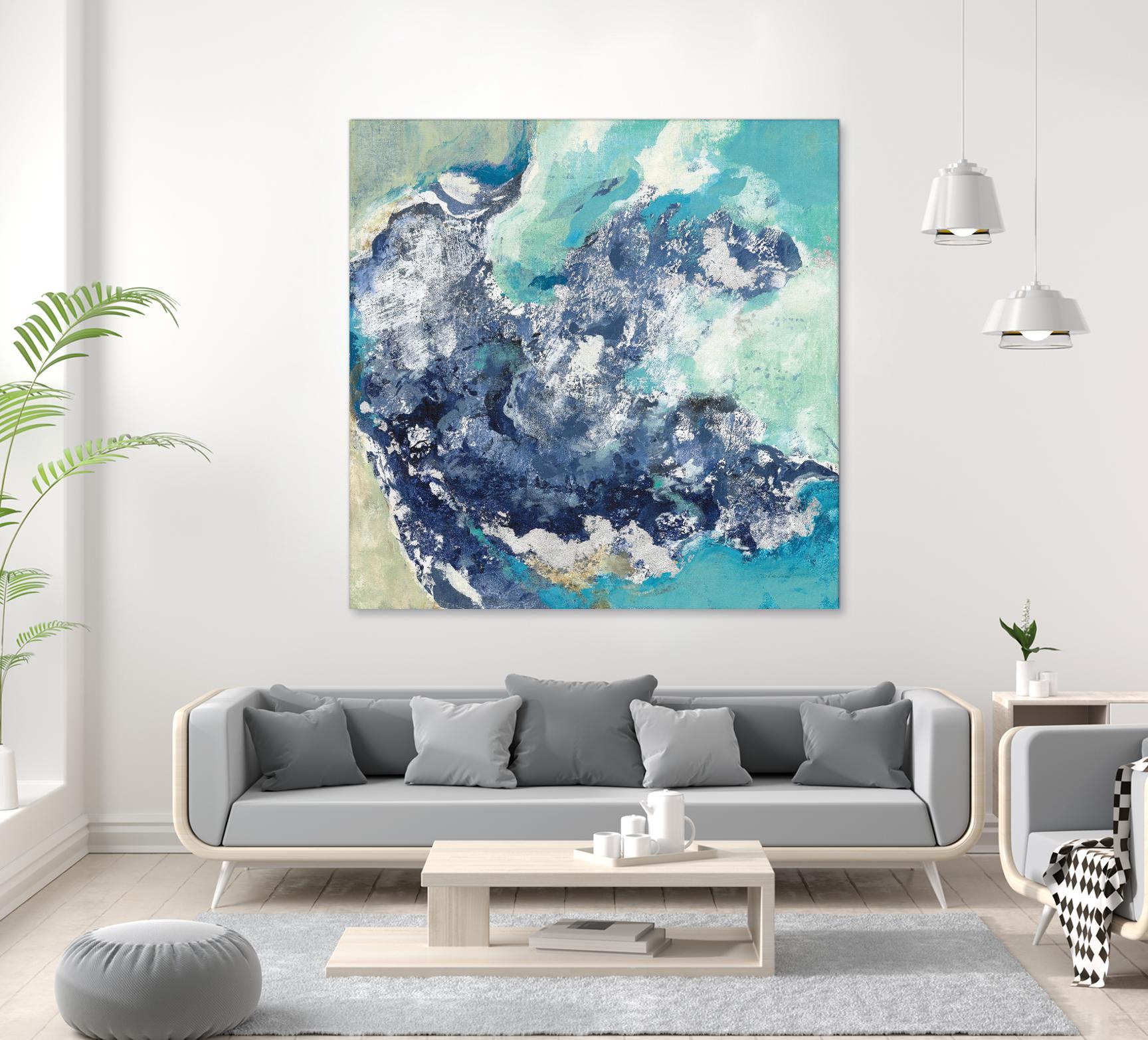 Turquoise by Silvia Vassileva on GIANT ART - abstract abstract
