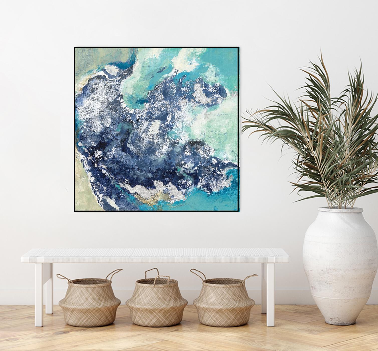 Turquoise by Silvia Vassileva on GIANT ART - abstract abstract