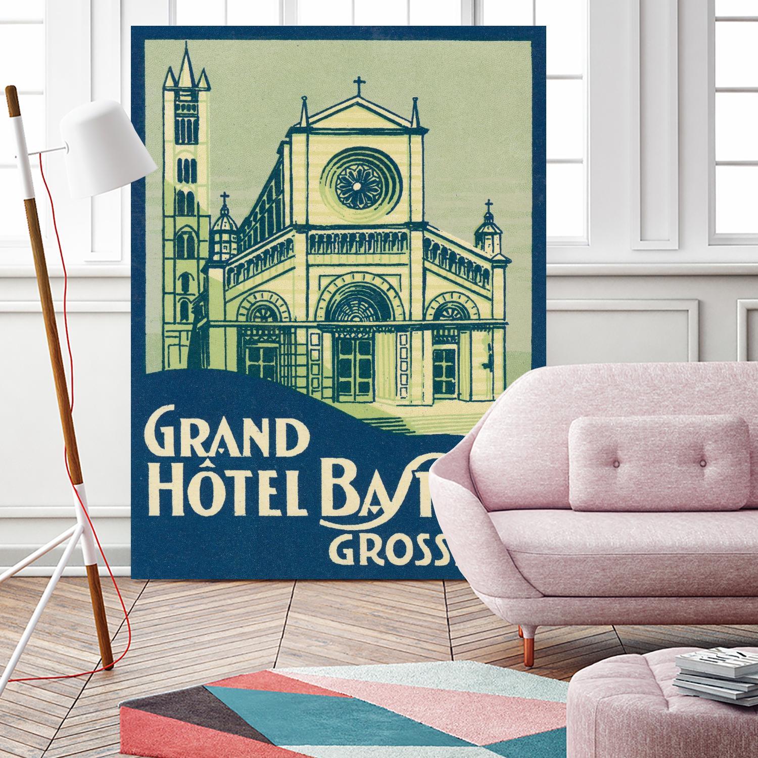 Travel Poster III by Wild Apple on GIANT ART - architecture adventure