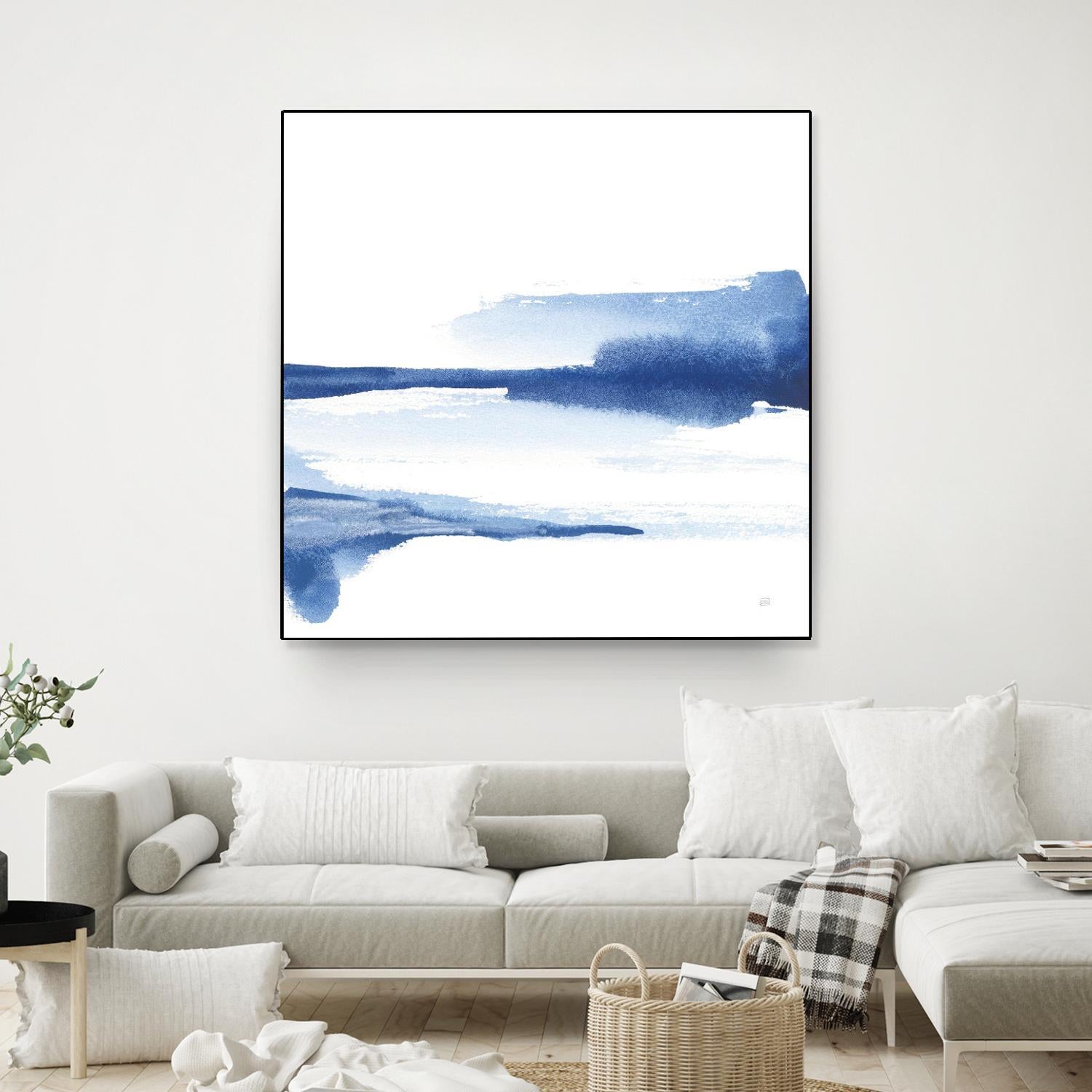 Classic Blue II by Chris Paschke on GIANT ART - abstract abstract